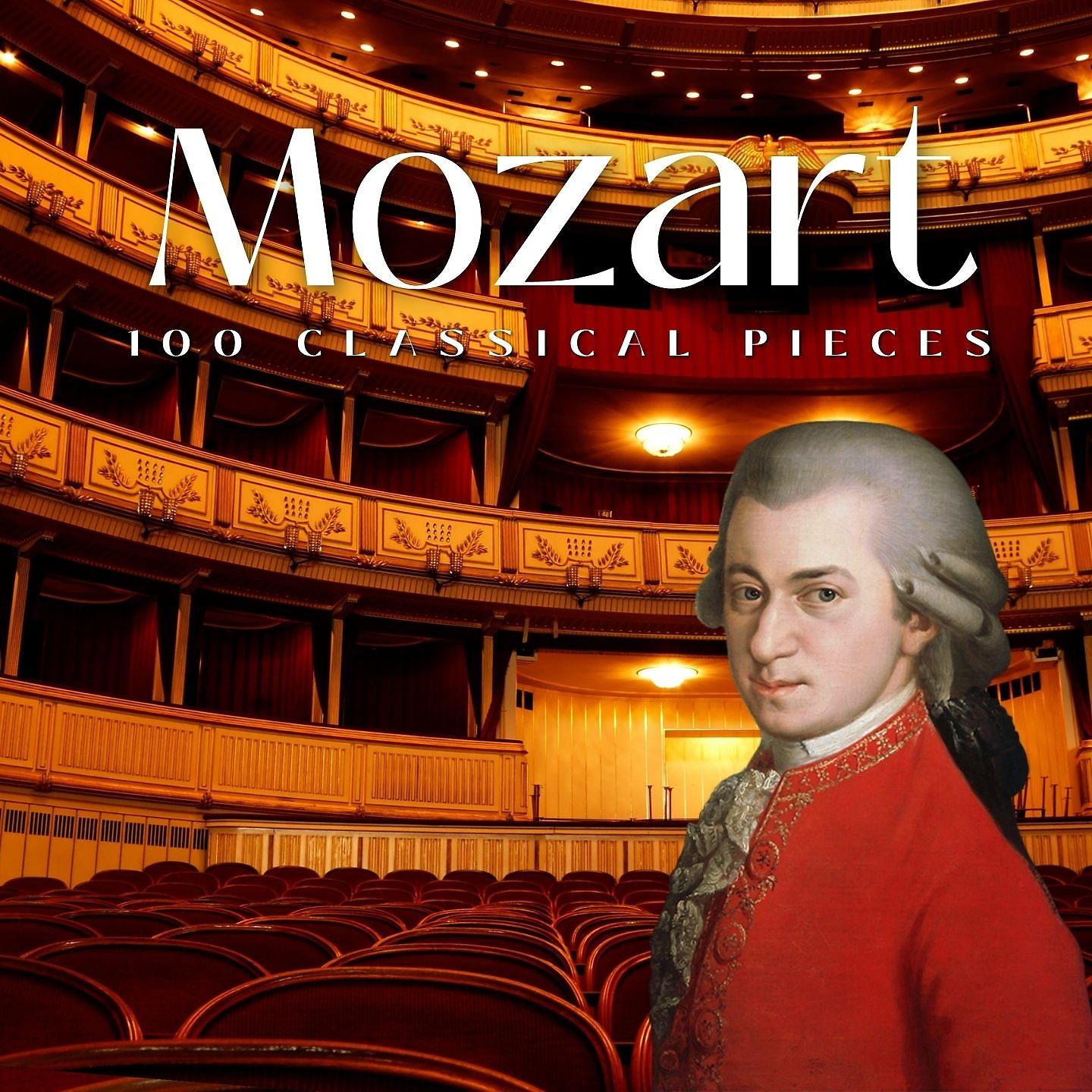 Постер альбома 100 Mozart Pieces