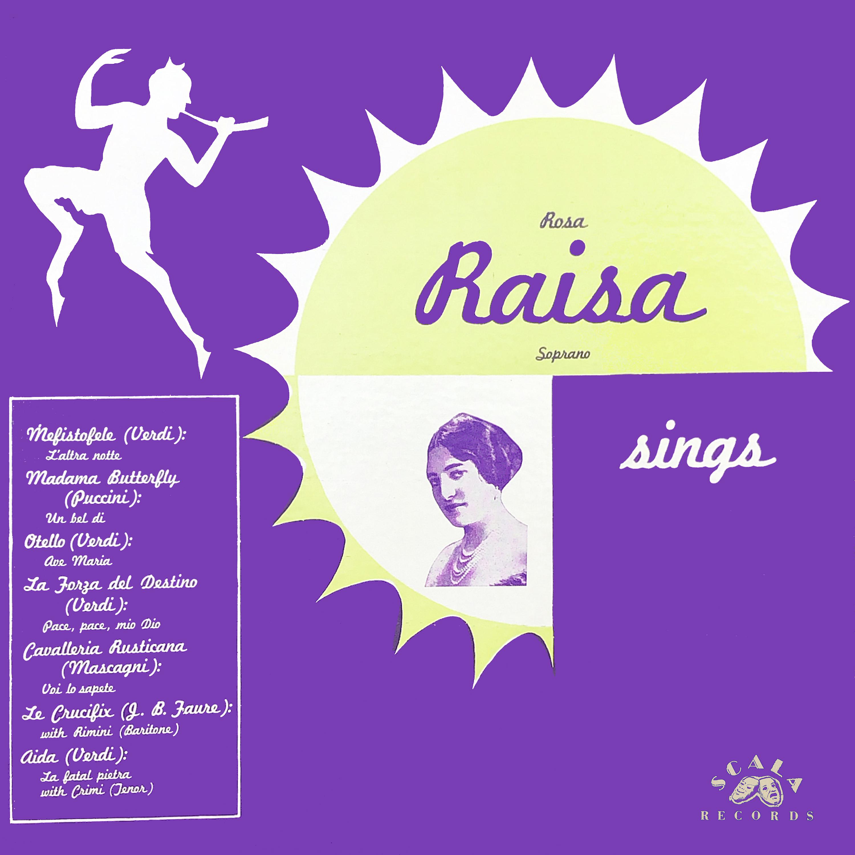 Постер альбома Rosa Raisa Sings / Giannina Russ Sings