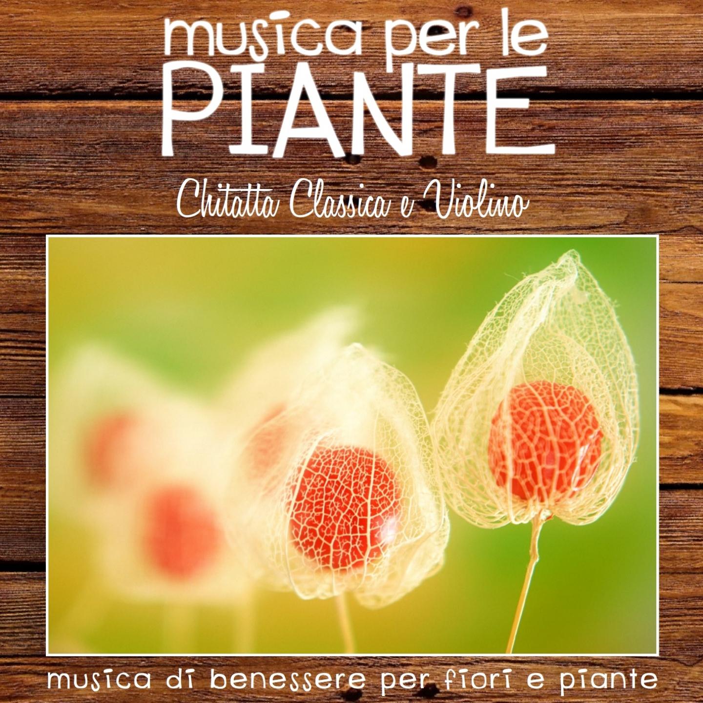 Постер альбома Musica per le piante: chitarra classica e violino
