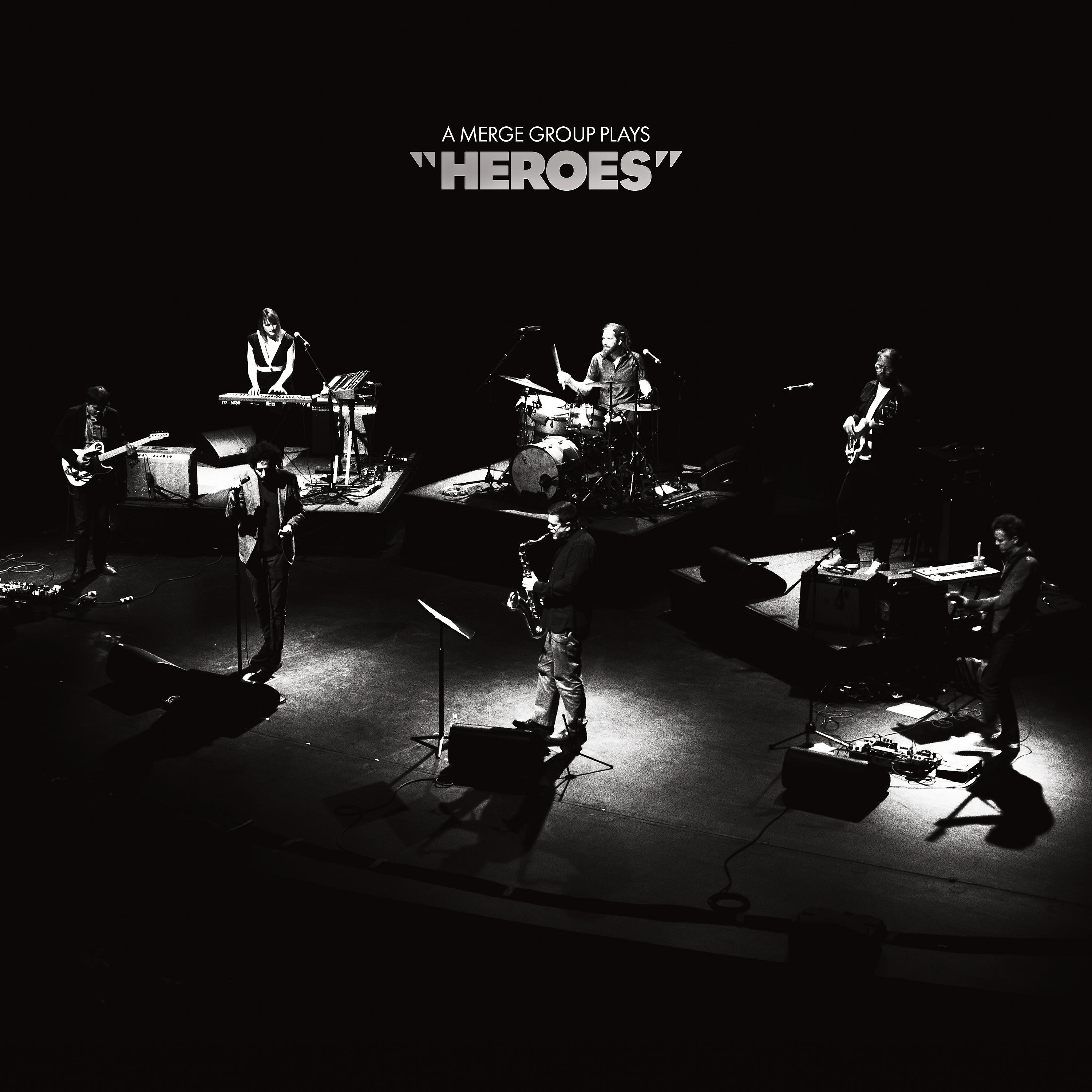 Постер альбома A Merge Group Plays "Heroes"