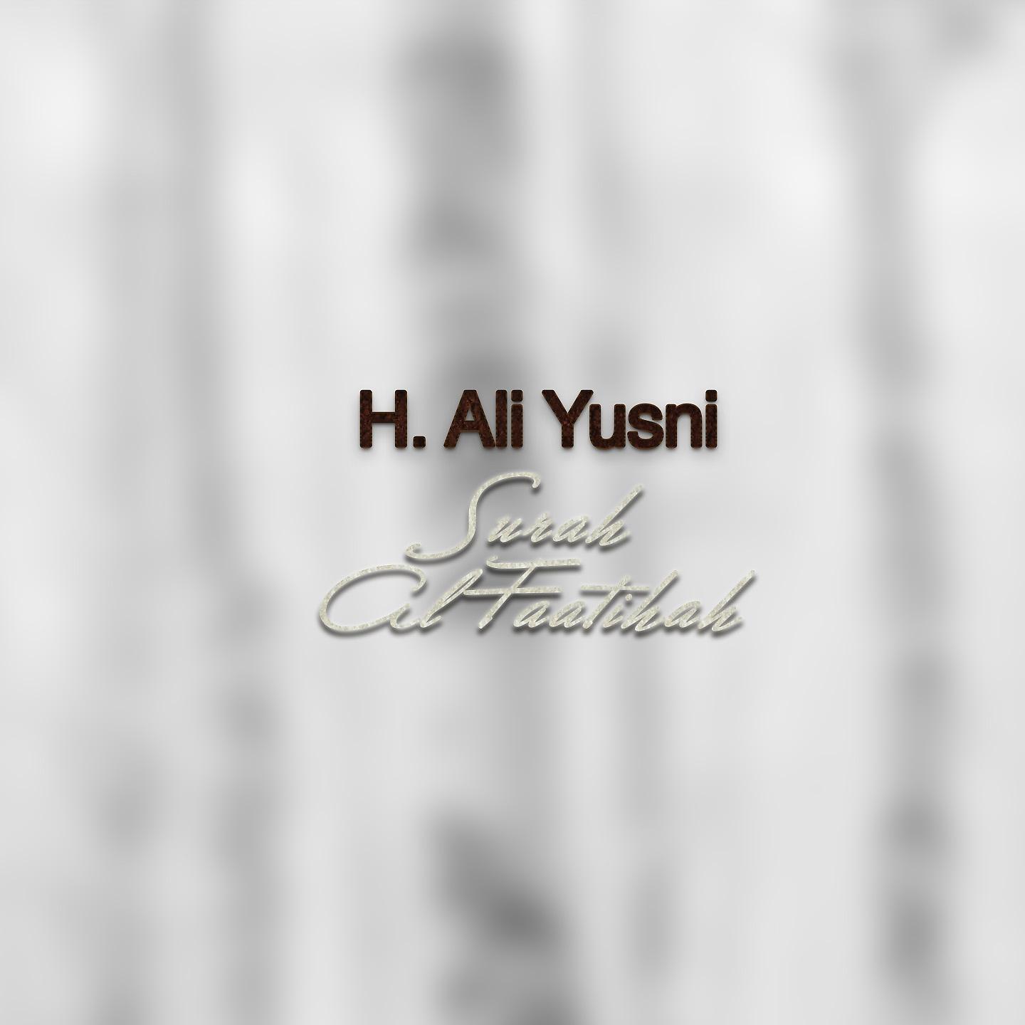 Постер альбома Al Faatihah Ayat 1-7