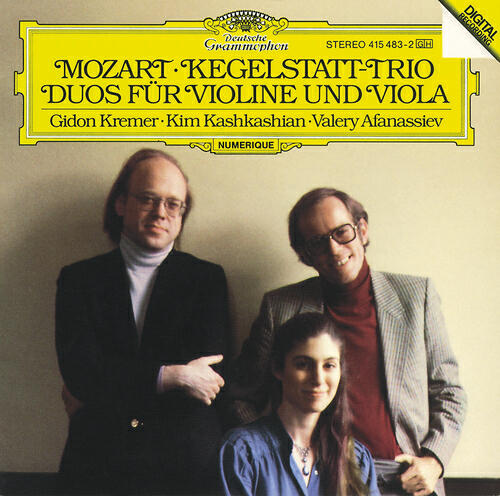 Gidon Kremer - Mozart: Duo for Violin and Viola in B flat, K.424 - 1. Adagio - Allegro