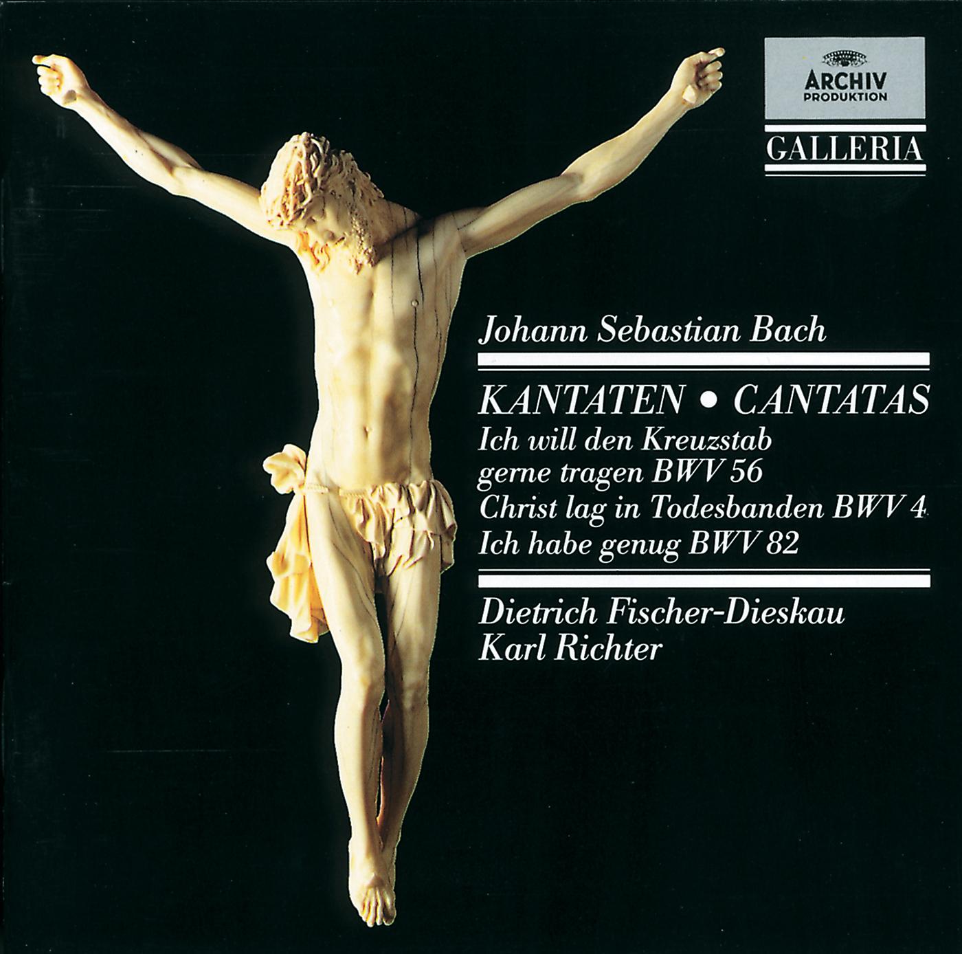 Постер альбома J.S. Bach: Cantatas BWV 56, BWV 4 & BWV 82