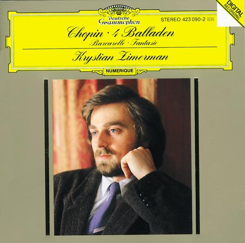Постер альбома Chopin: Ballades; Barcarolle; Fantaisie