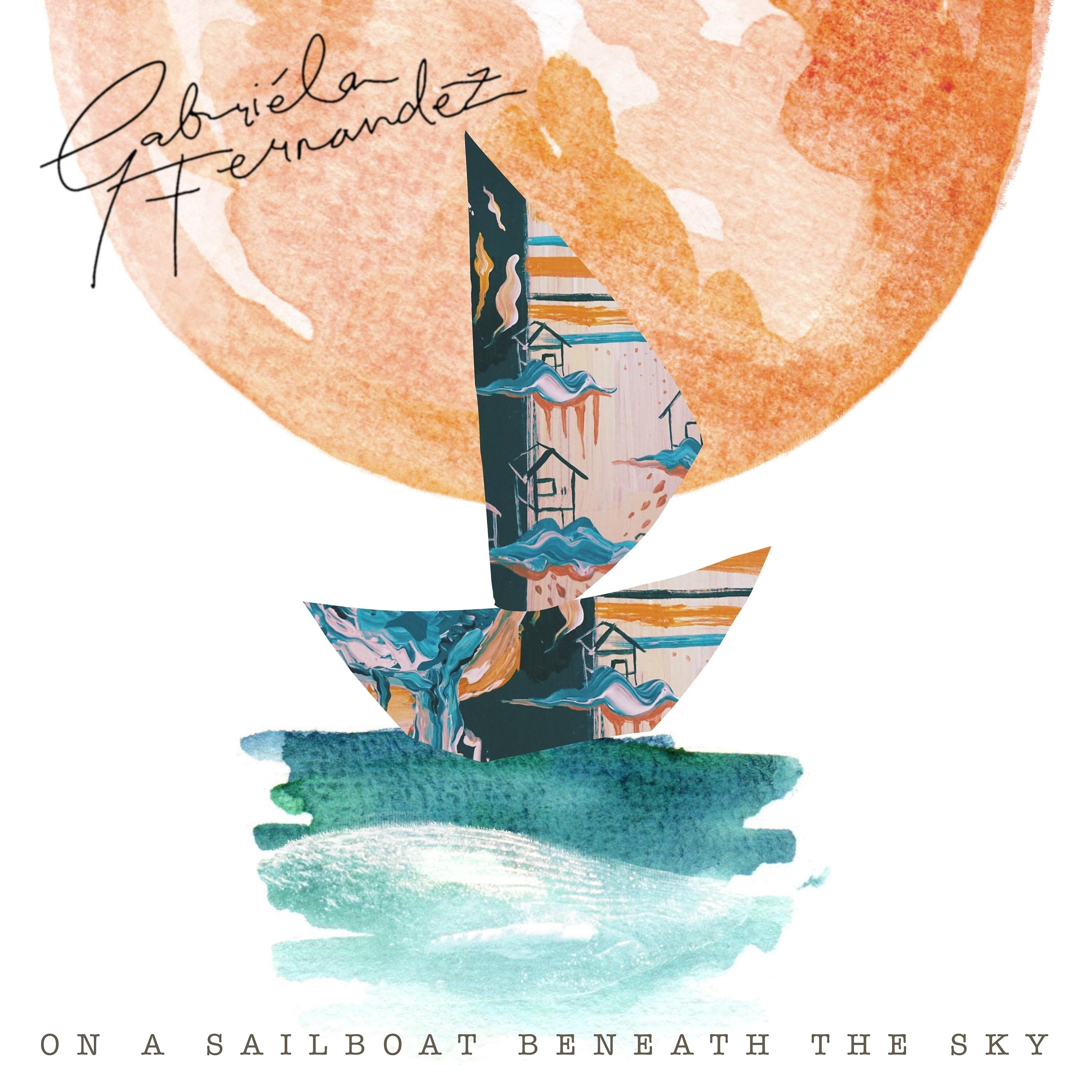 Постер альбома On a Sailboat Beneath the Sky
