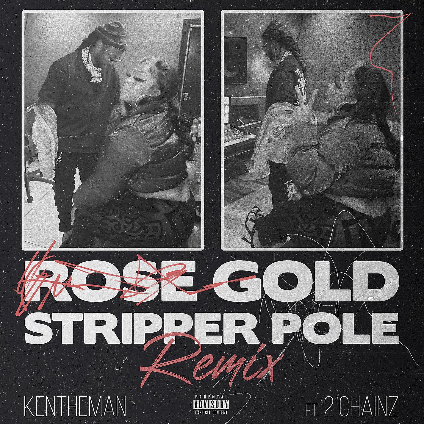 Постер альбома Rose Gold Stripper Pole (feat. 2 Chainz)