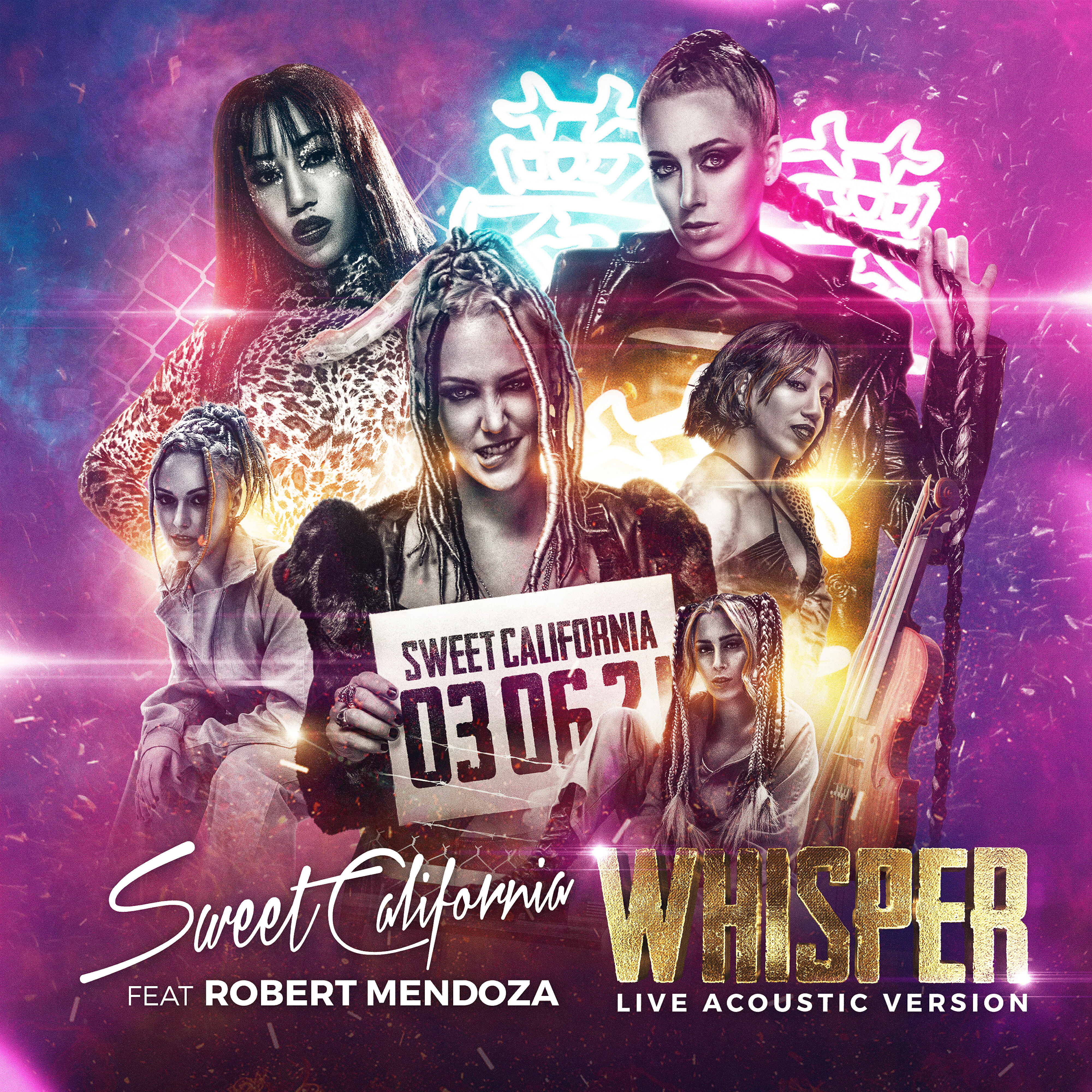 Sweet California - Whisper (feat. Robert Mendoza) [Live Acoustic Version]
