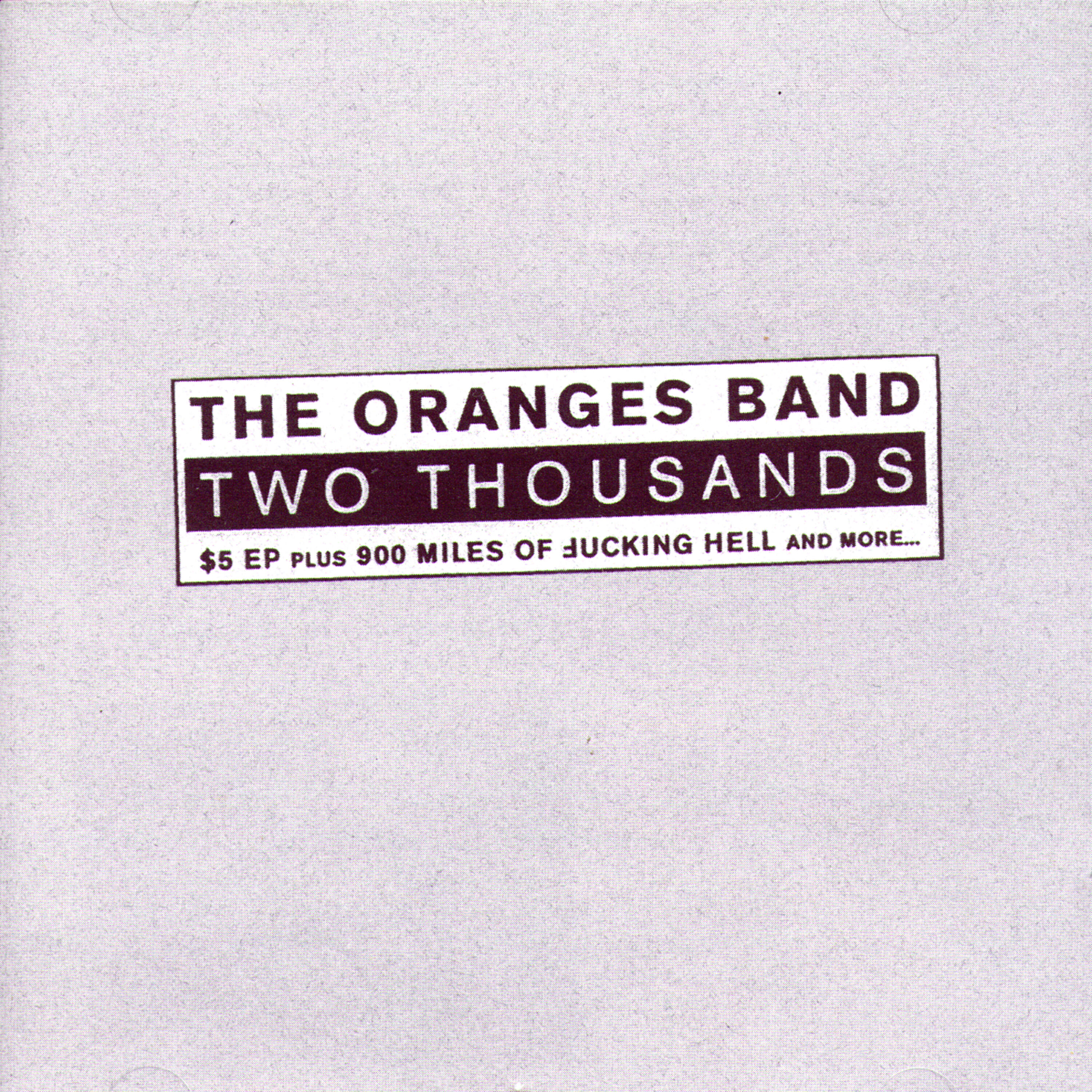 The Oranges Band - OK Apartment