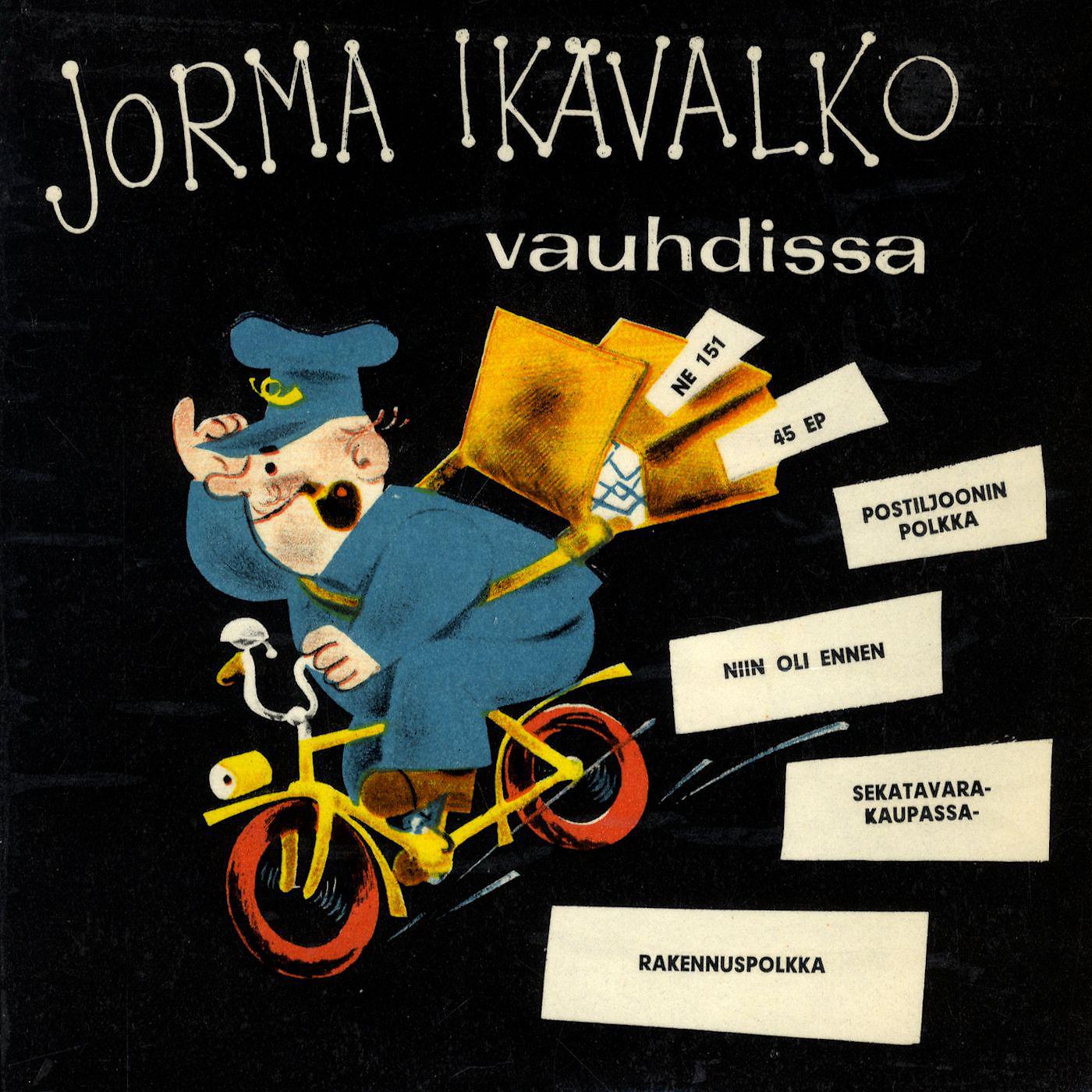 Постер альбома Jorma Ikävalko vauhdissa 1