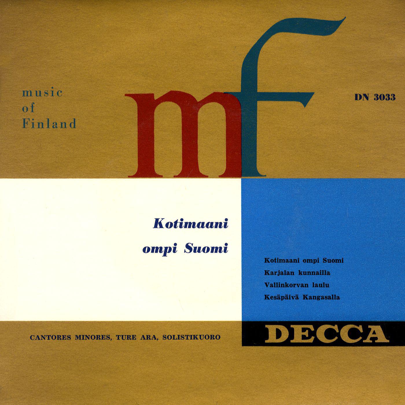Постер альбома Music Of Finland - Kotimaani ompi Suomi