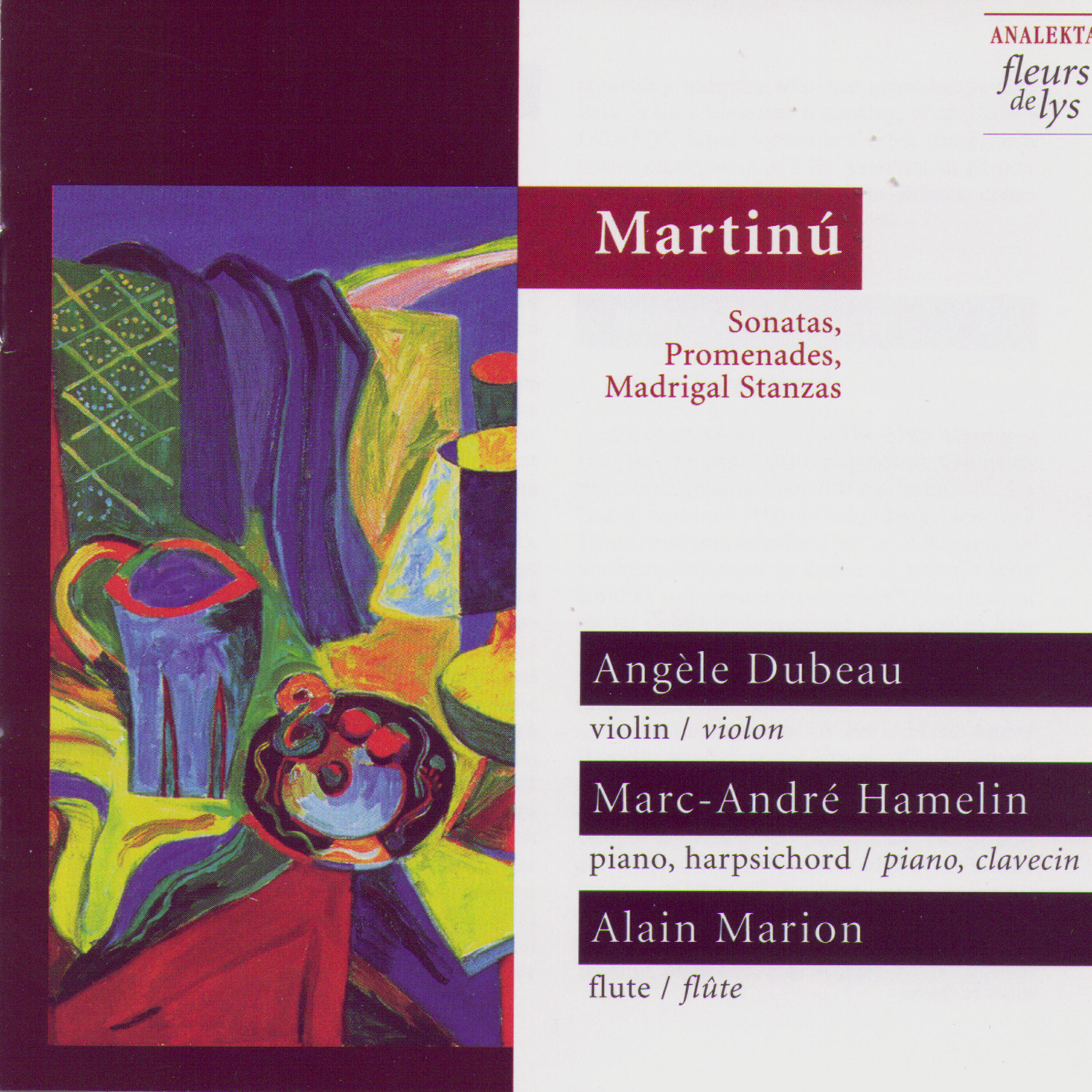 Angele Dubeau - Madrigal-Sonata for Flute, Violin et Piano, H 291: II. Moderato Allegro