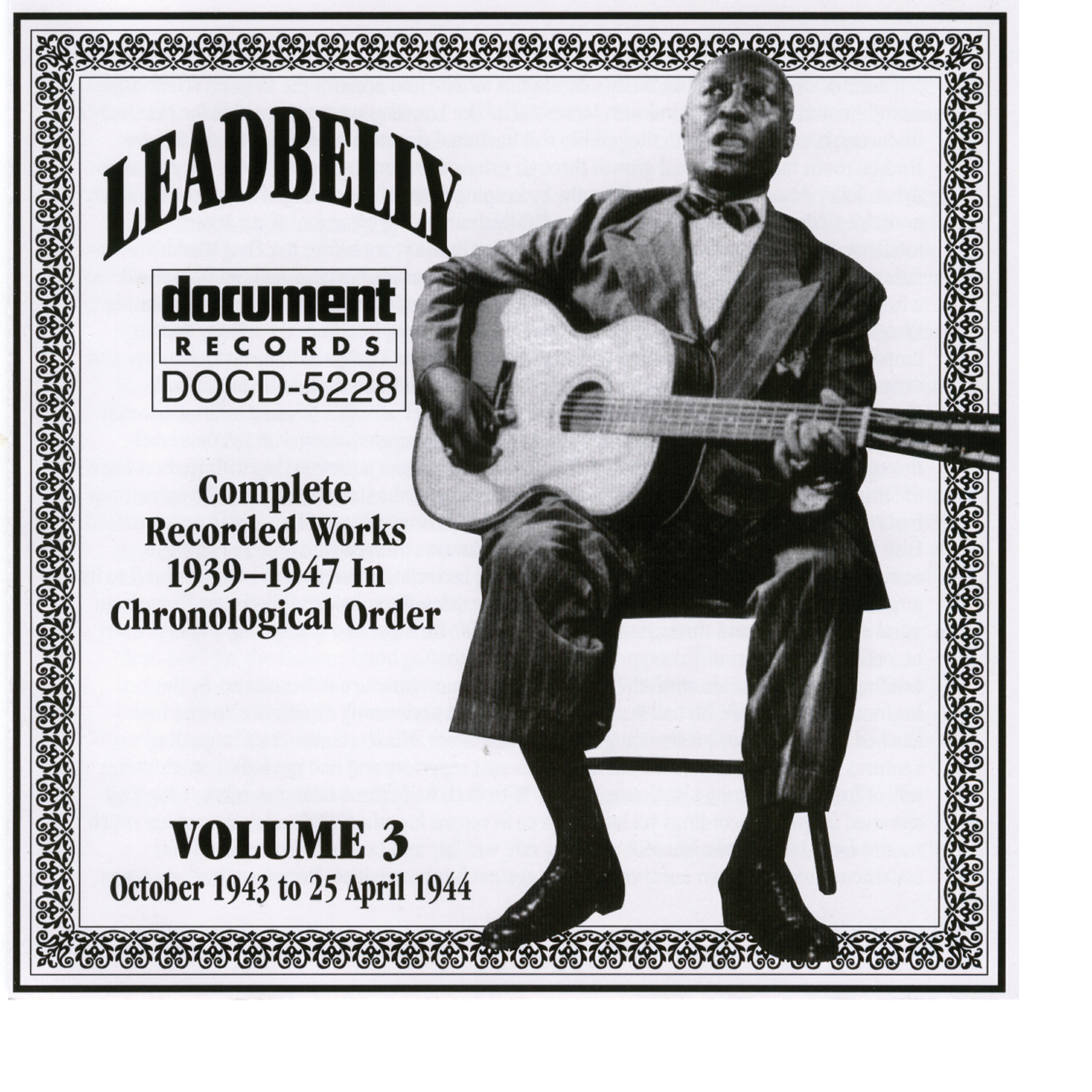 Leadbelly - Bring Me Lil Water Silvy / Julia Ann Johnson / Line 'Em / Whoa Back Buck