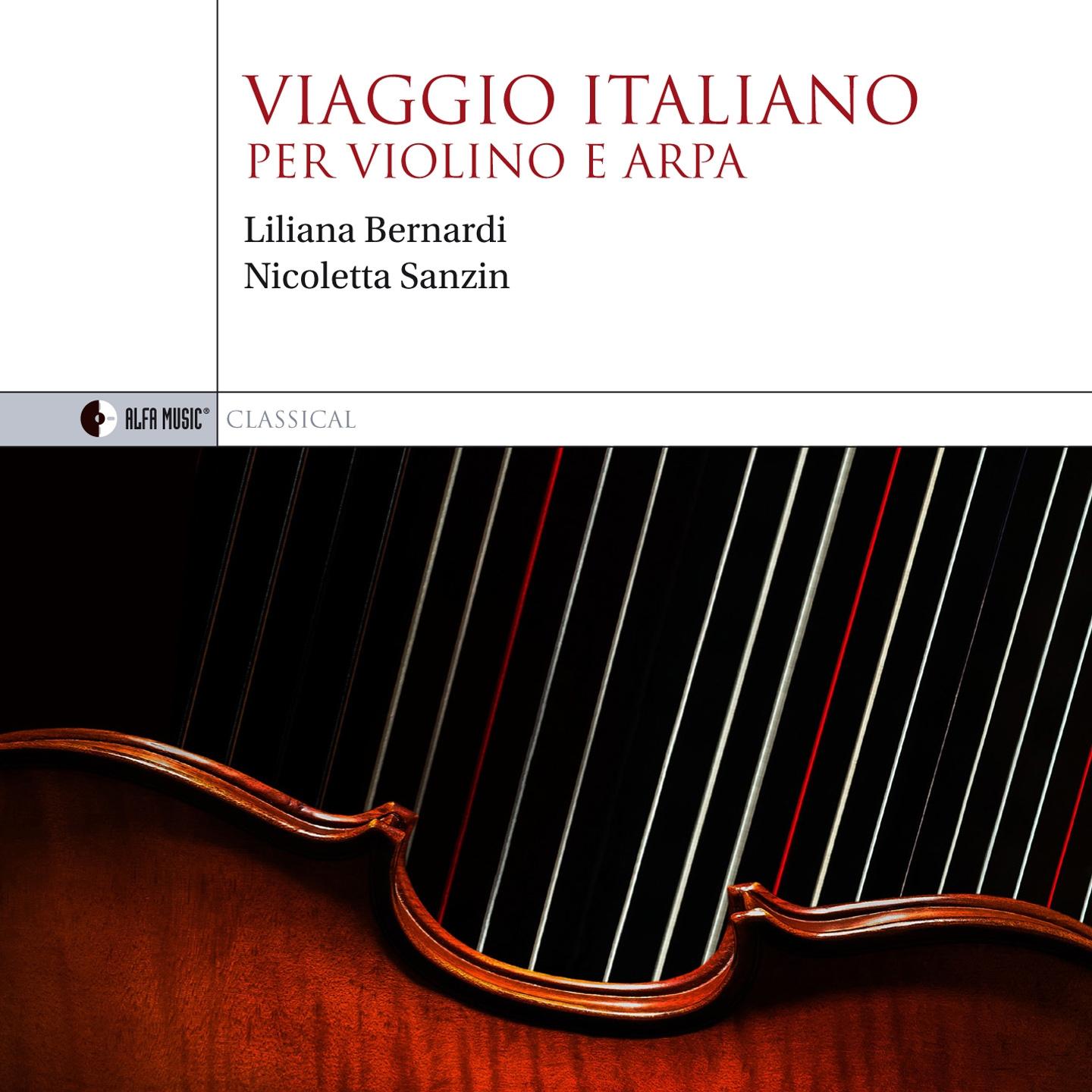 Постер альбома Viaggio italiano per violino e arpa