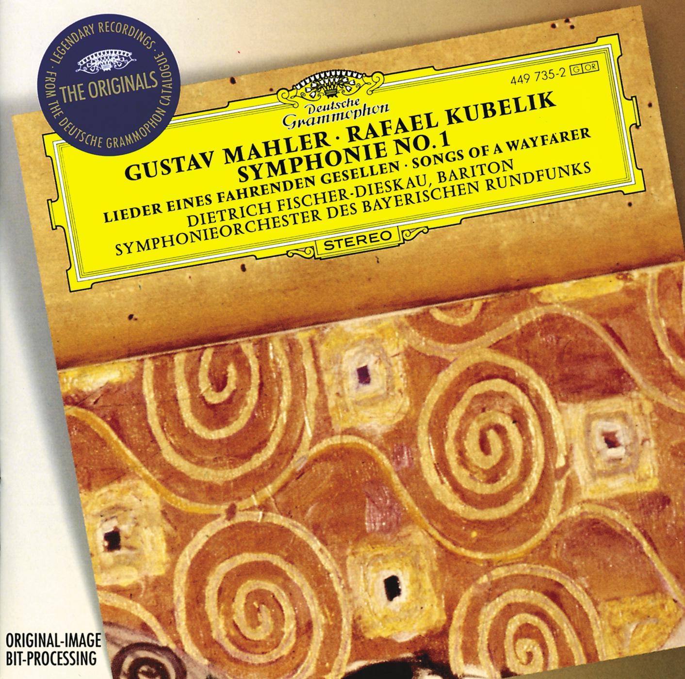 Постер альбома Mahler: Symphony No.1; Lieder eines fahrenden Gesellen
