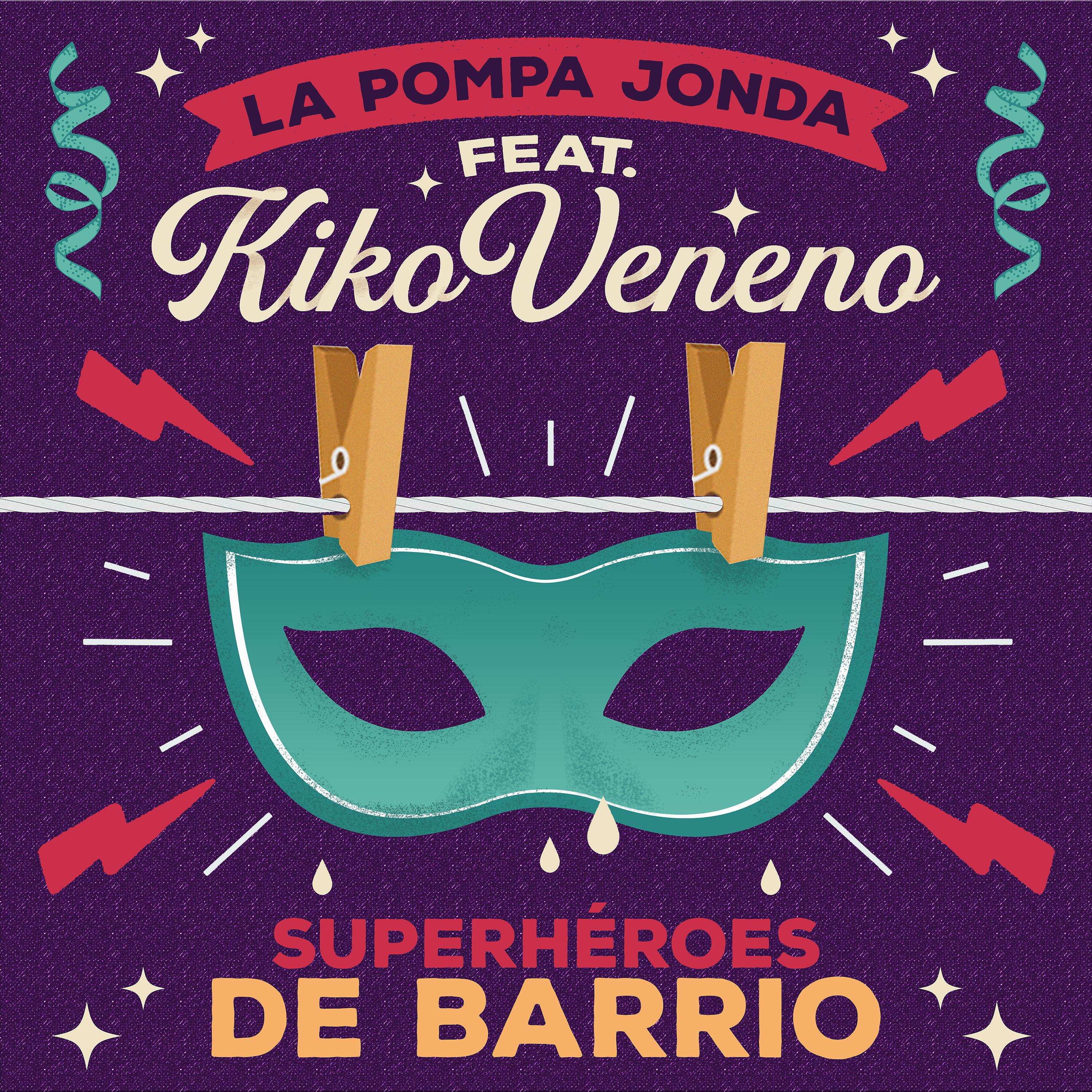Постер альбома Superhéroes de Barrio