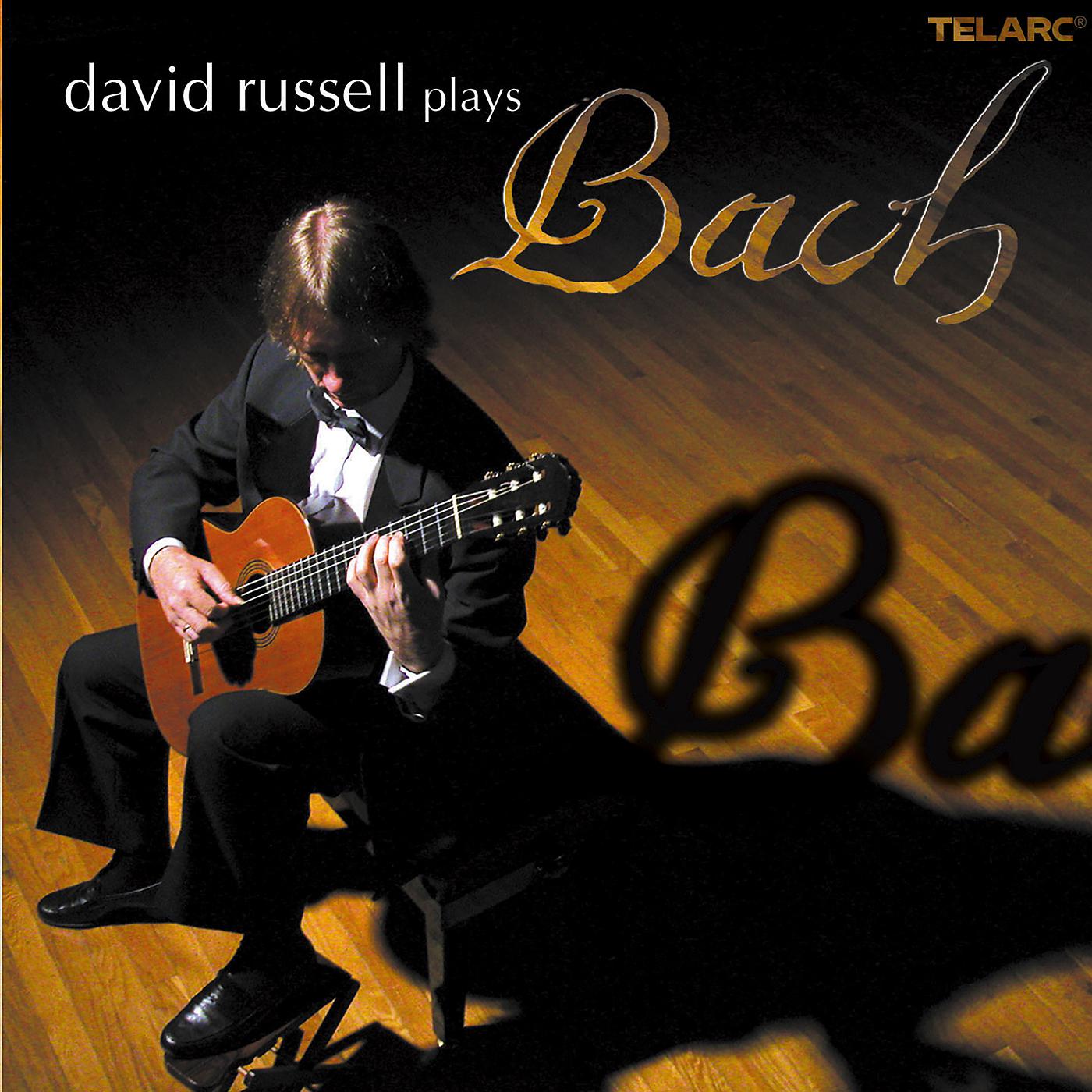 Постер альбома David Russell Plays Bach