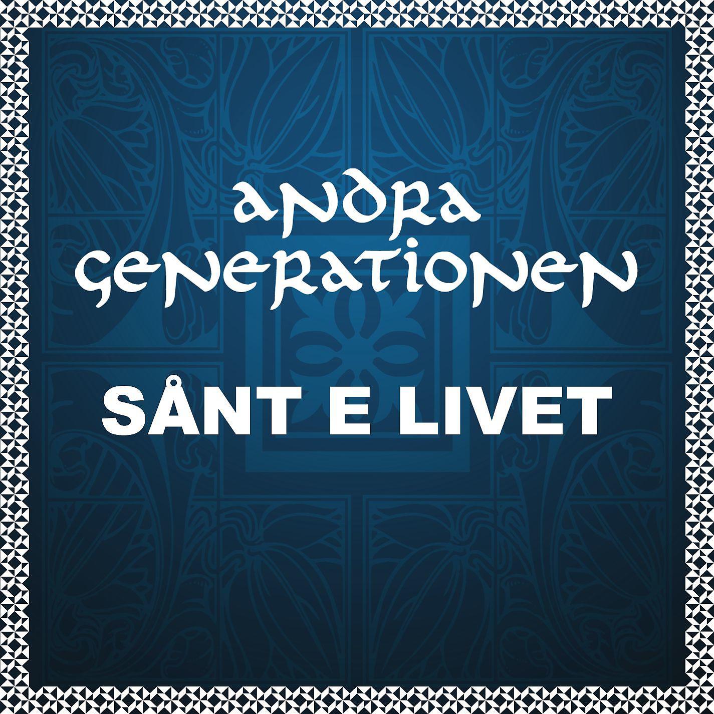 Постер альбома Sånt e livet