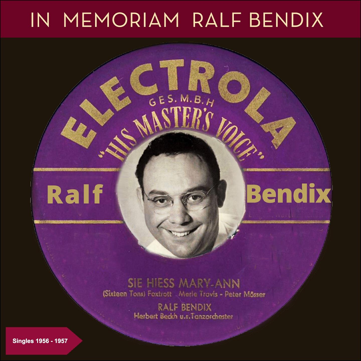 Ralf Bendix - Du schwarze Madonna