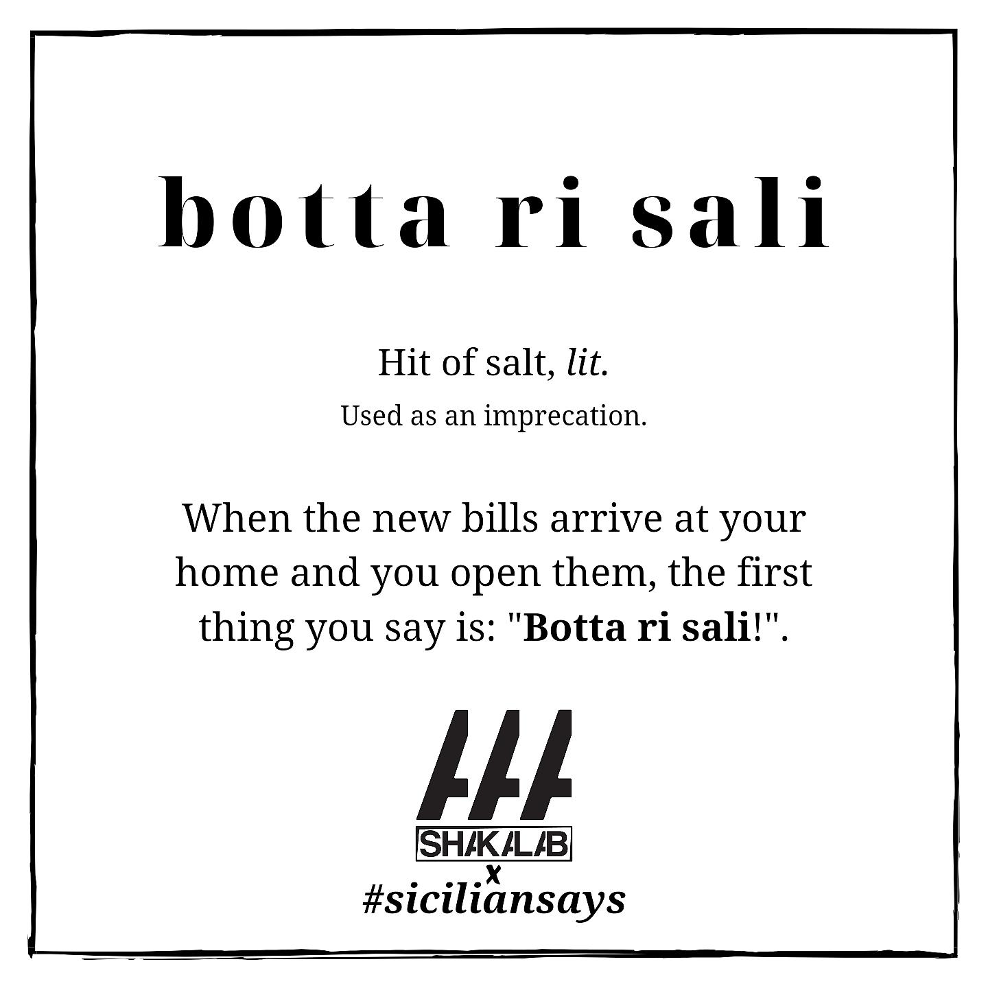 Постер альбома Botta ri sali