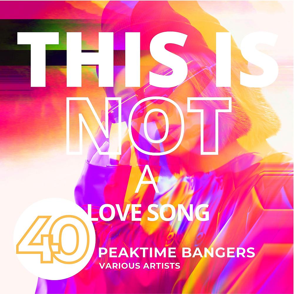 Постер альбома This Is Not A Love Song (40 Peaktime Bangers)