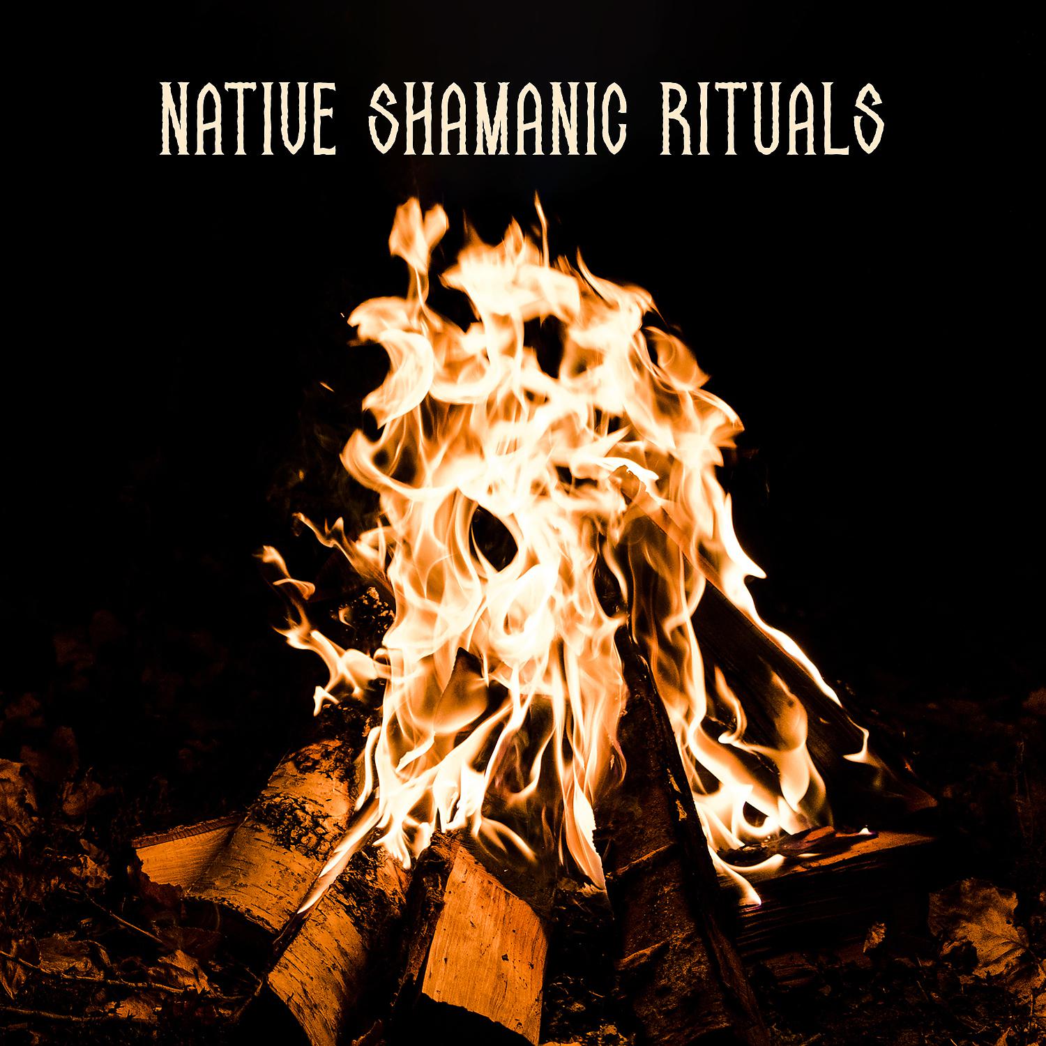 Постер альбома Native Shamanic Rituals: Flute and Drums by the Fireplace, Indian Instrumental