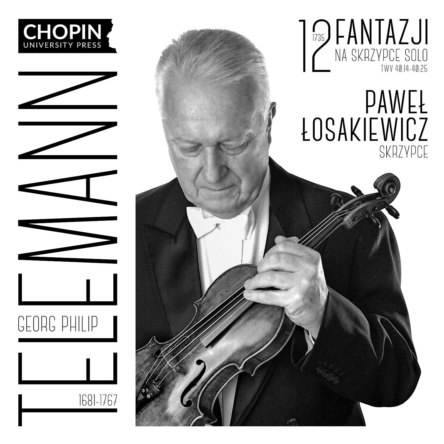 Постер альбома Telemann: 12 Fantasias for Solo Violin (1735)