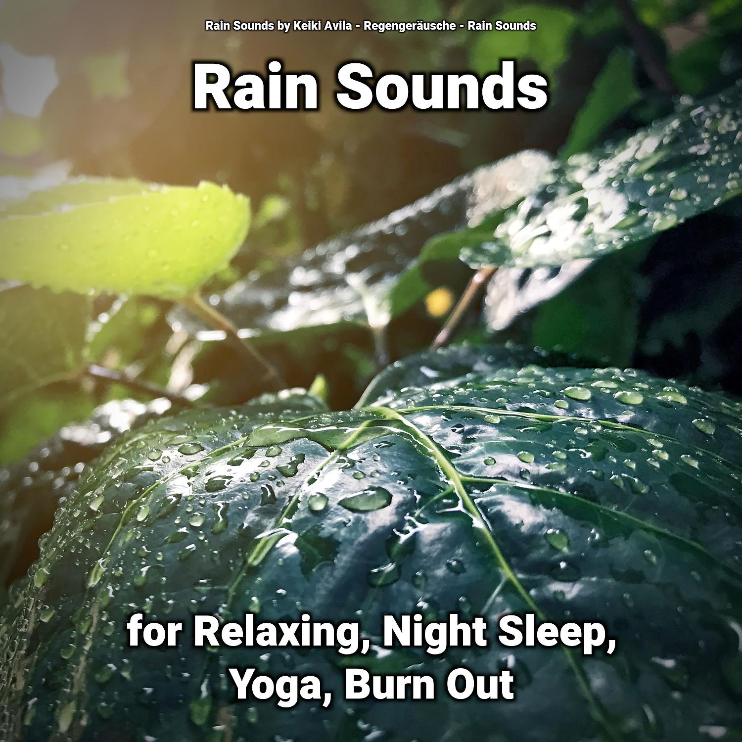 Постер альбома Rain Sounds for Relaxing, Night Sleep, Yoga, Burn Out