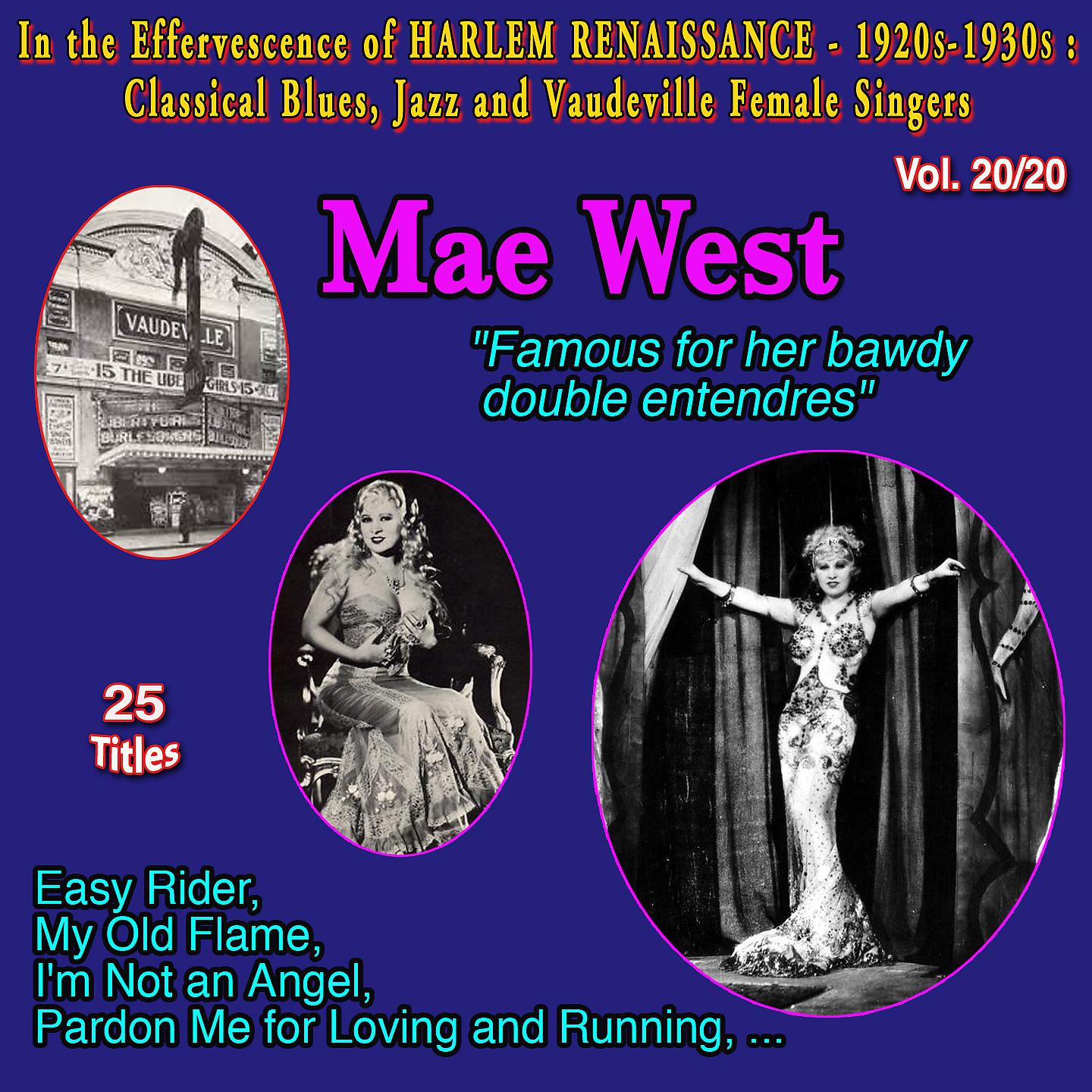 Постер альбома In the Effervescence of Harlem Renaissance - 1920S-1930S: Classical Blues, Jazz & Vaudeville Female Singers Collection - 20 Vol.