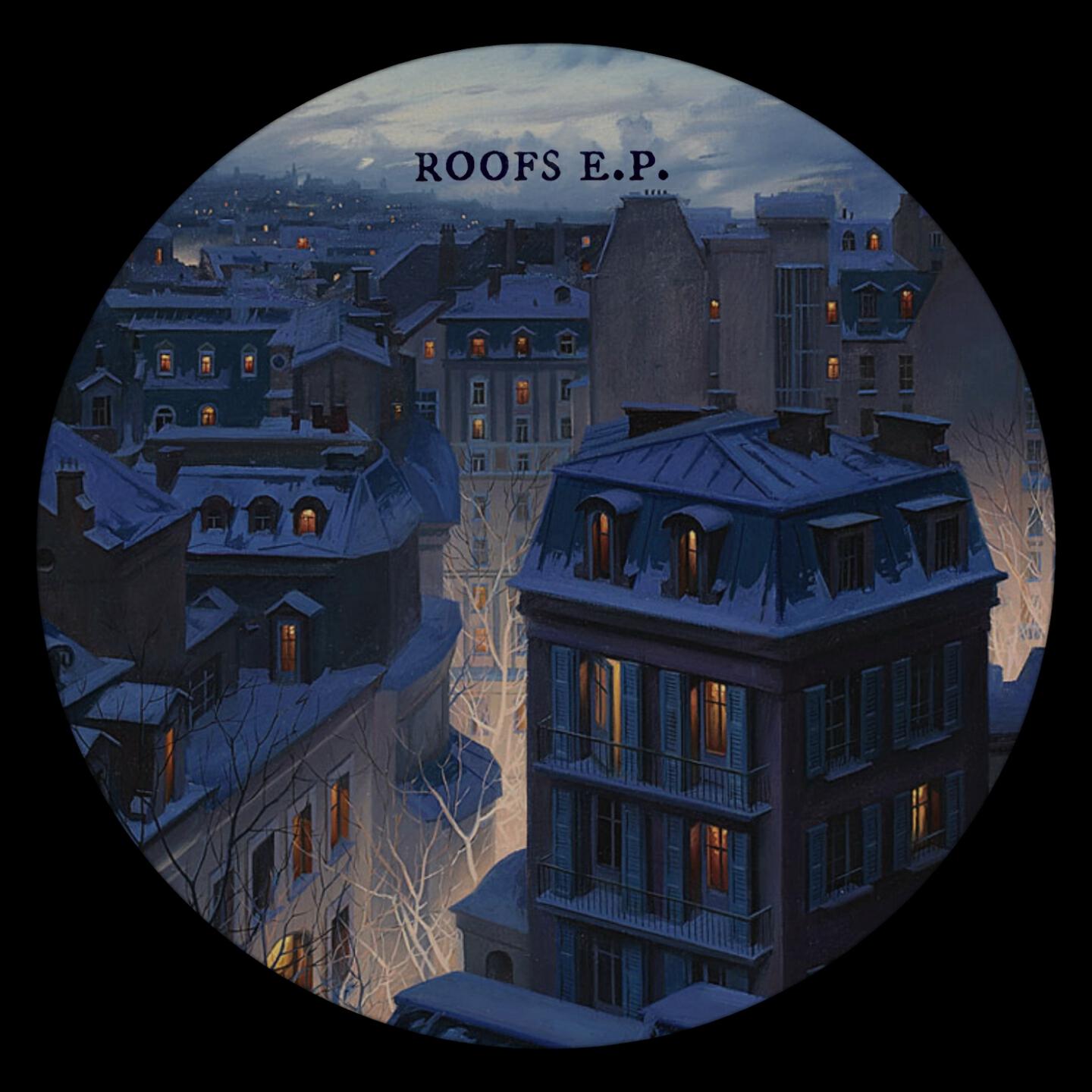 Finger Bib - Morning in Paris