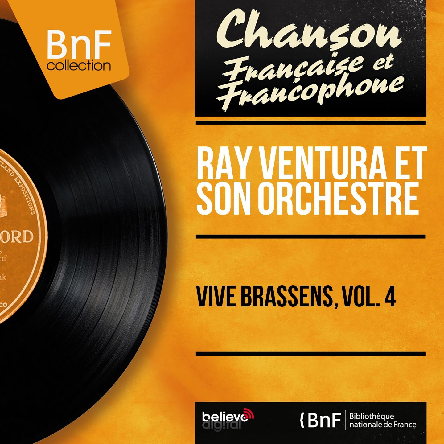 Постер альбома Vive Brassens, vol. 4 (Mono Version)