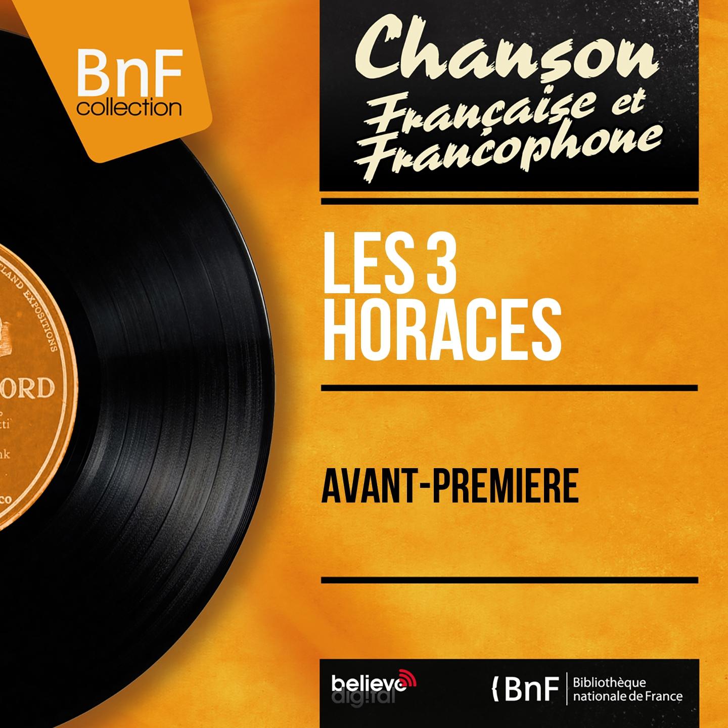 Постер альбома Avant-première (Mono Version)