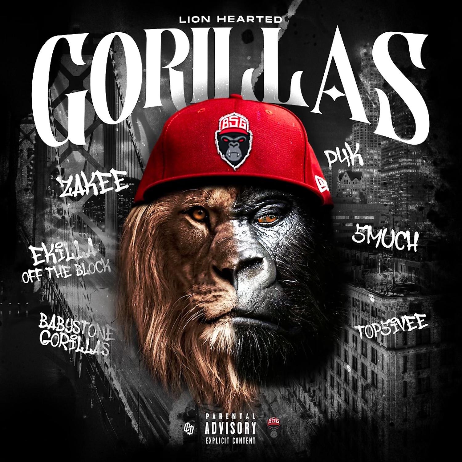 Постер альбома Lion Hearted Gorillas