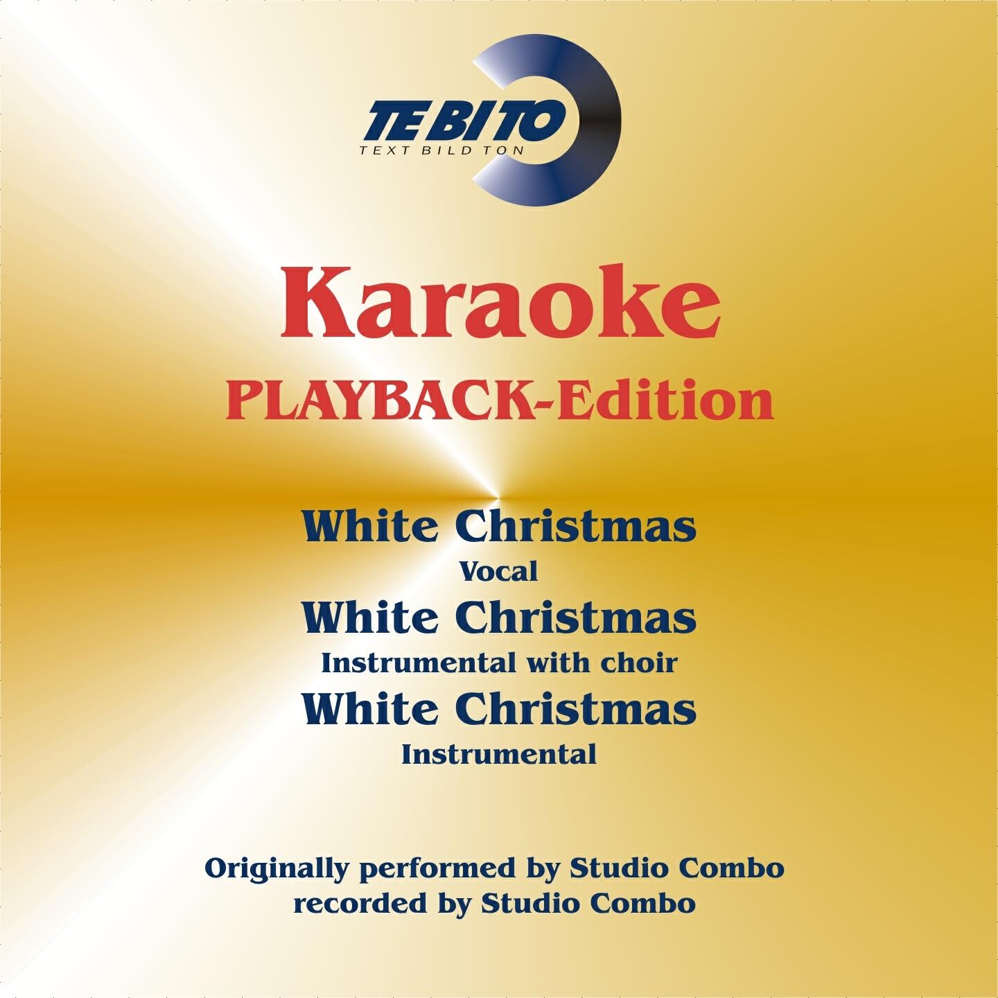 Studiocombo - White Christmas (Karaoke Version) [Fullplayback] (Originally Performed By Bing Crosby)