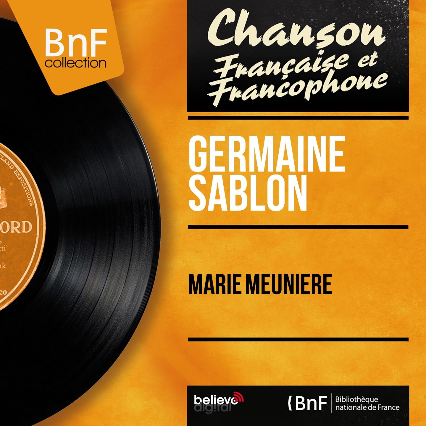 Постер альбома Marie Meunière (Mono Version)