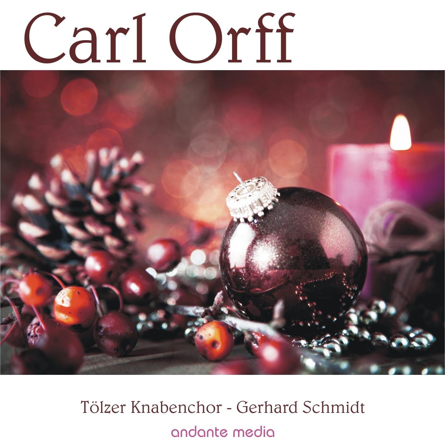 Постер альбома Carl Orff Weihnachtslieder