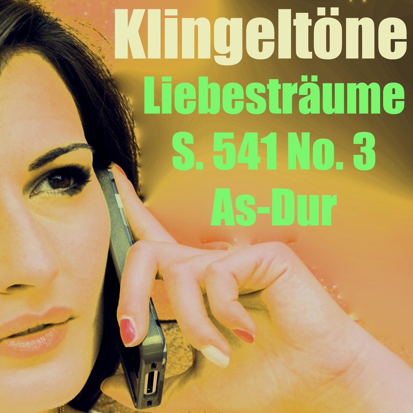 Постер альбома Liebesträume Klingelton S. 541 No. 3 As-Dur Oh Lieb so lang du lieben kannst