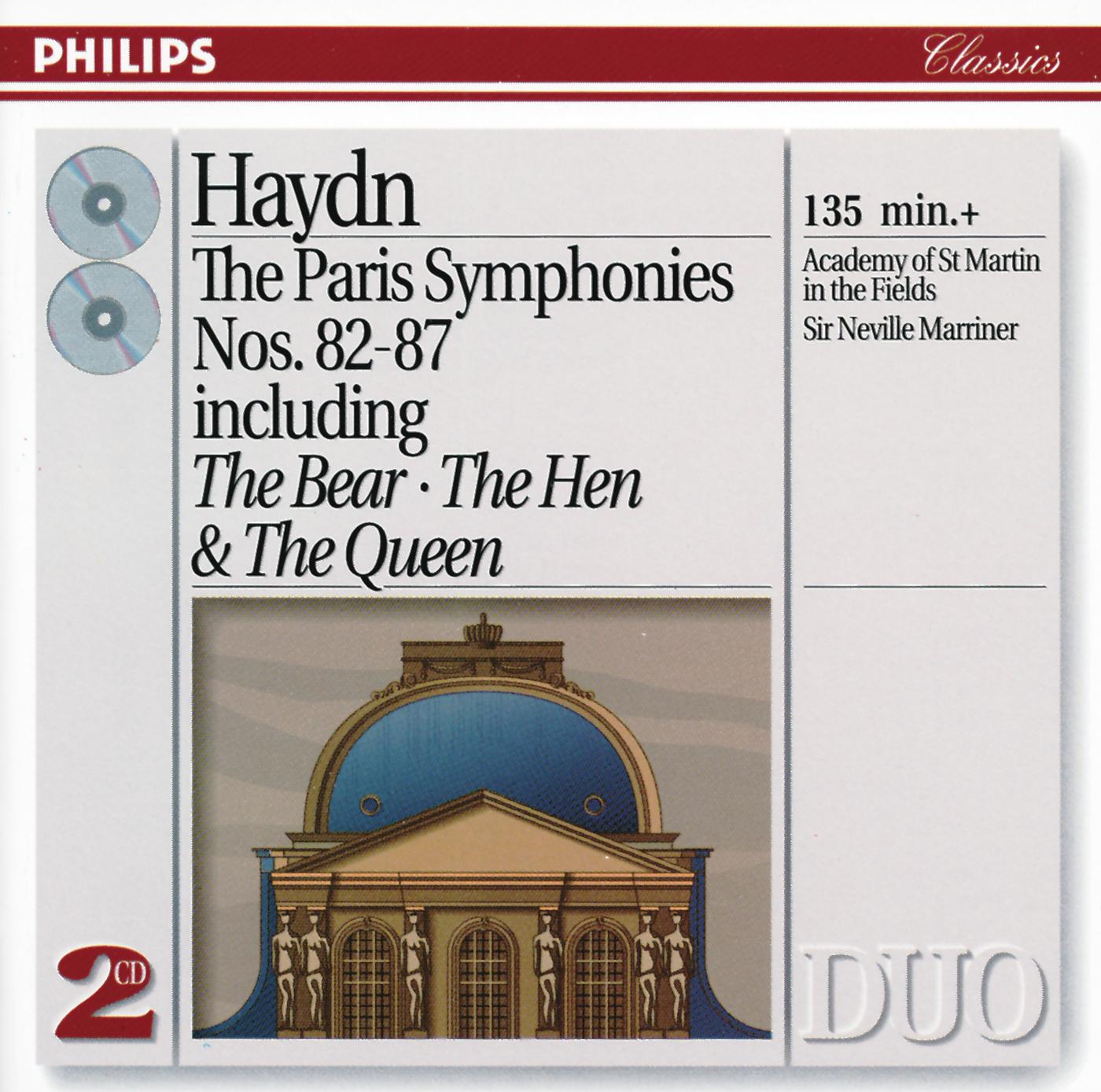 Постер альбома Haydn: The Paris Symphonies Nos. 82-87