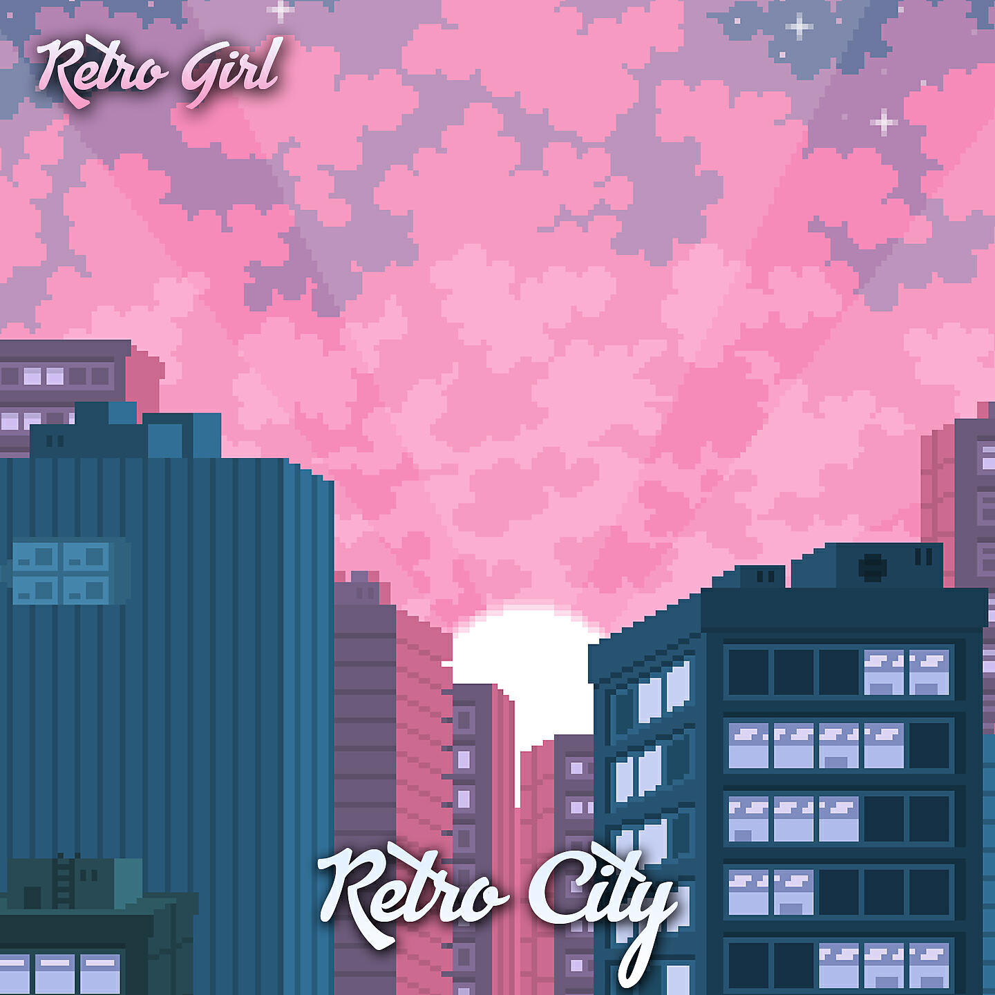 Retro Girl - Pink Sky Tint