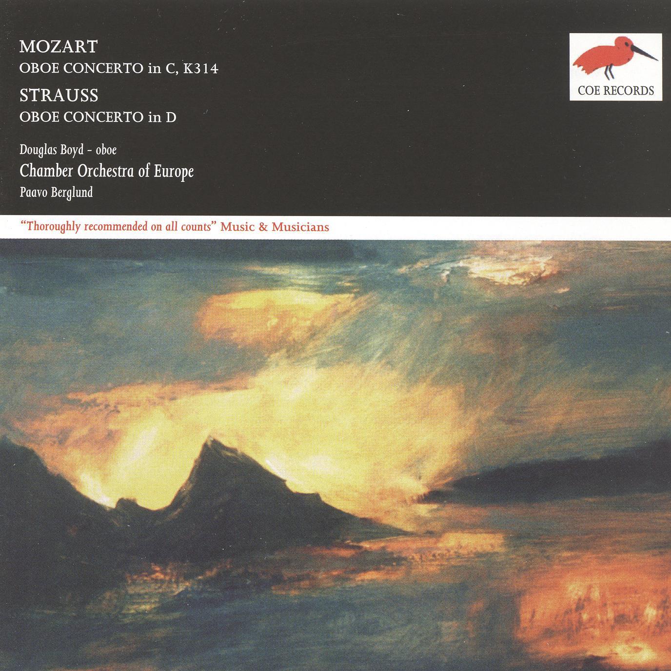 Постер альбома Mozart / Strauss: Oboe Concertos