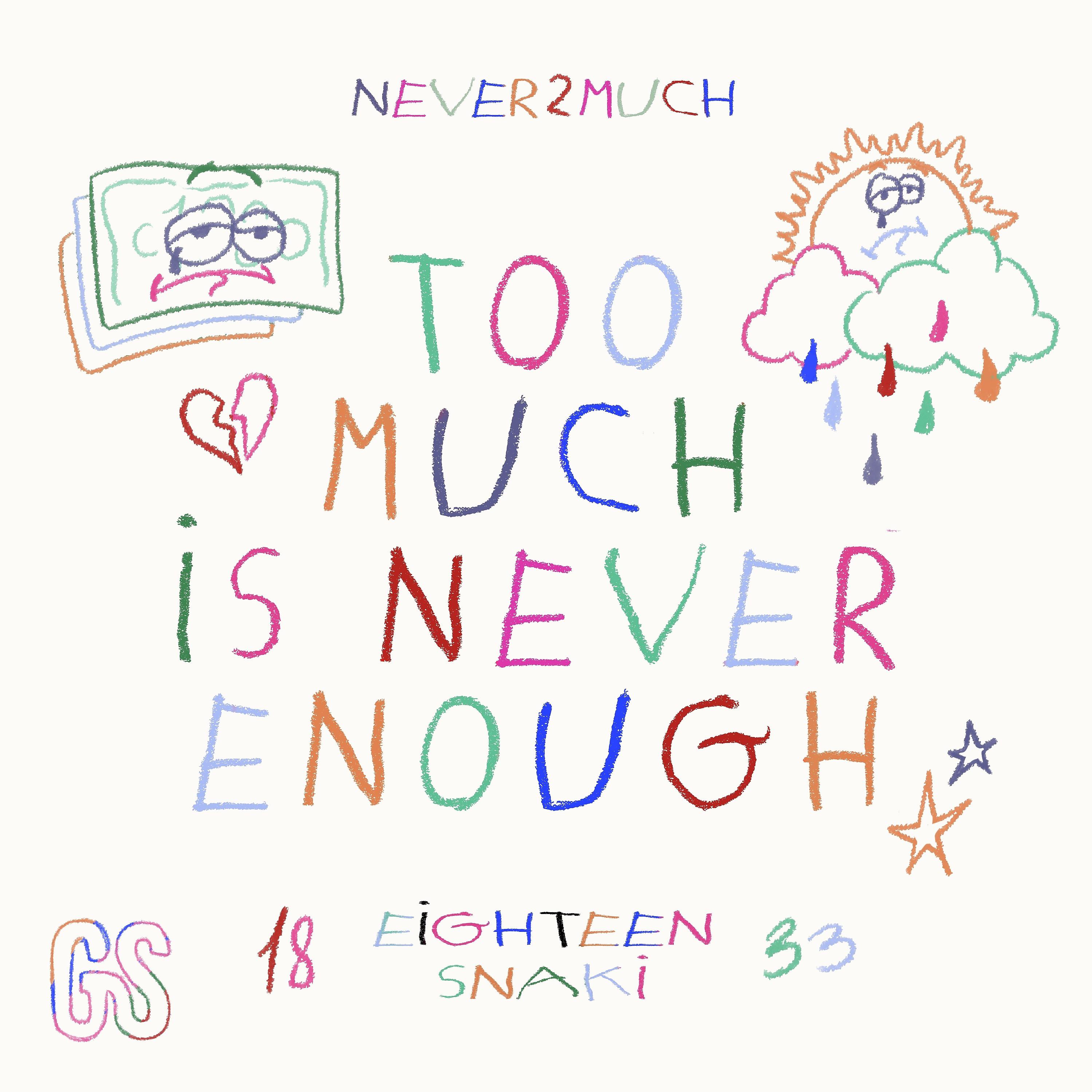 Постер альбома Never2Much