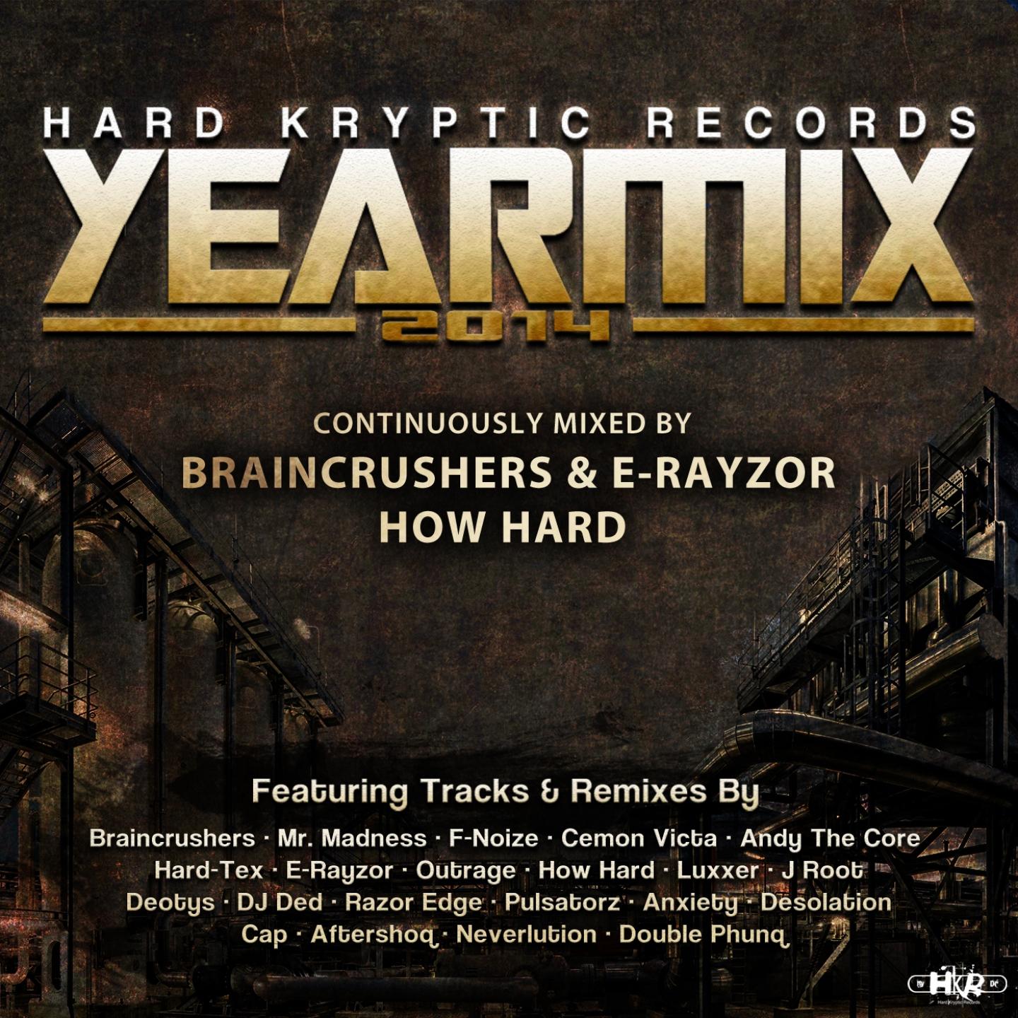Постер альбома Hard Kryptic Records Yearmix 2014