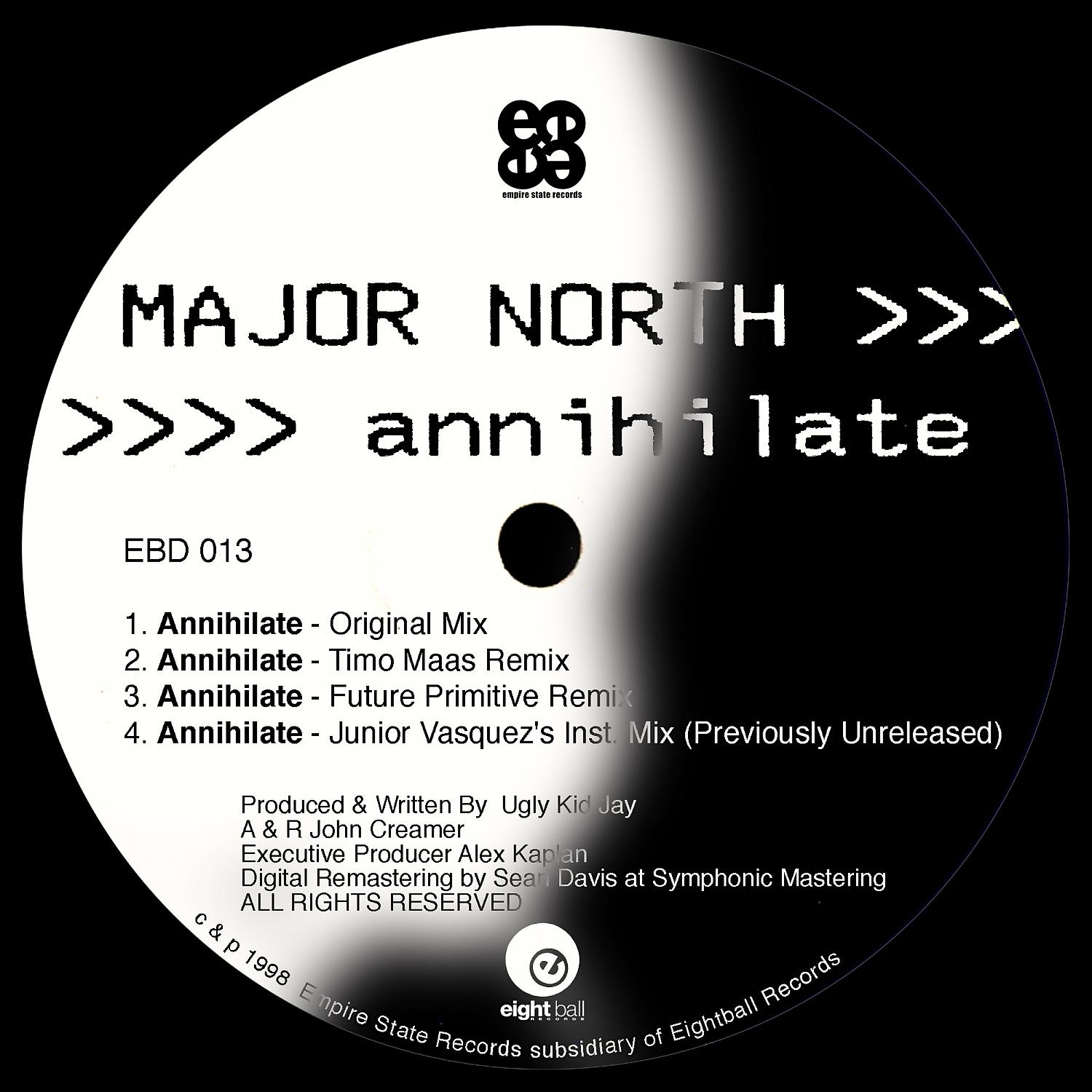 Ugly Kid Jay - Major North Annihilate (Junior Vasquez's Instrumental Mix (Previously Unreleased))