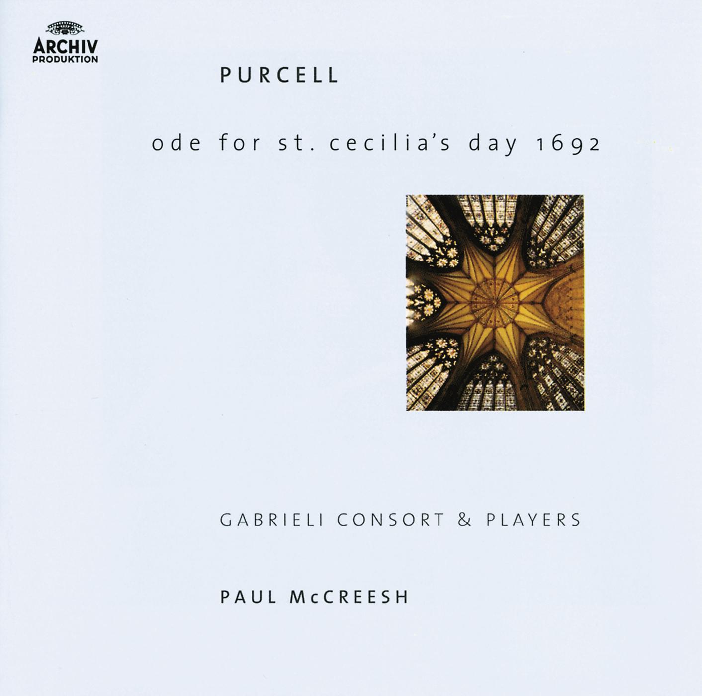 Постер альбома Purcell: Ode For St. Cecilia's Day; My Beloved Spake; O Sing Unto The Lord
