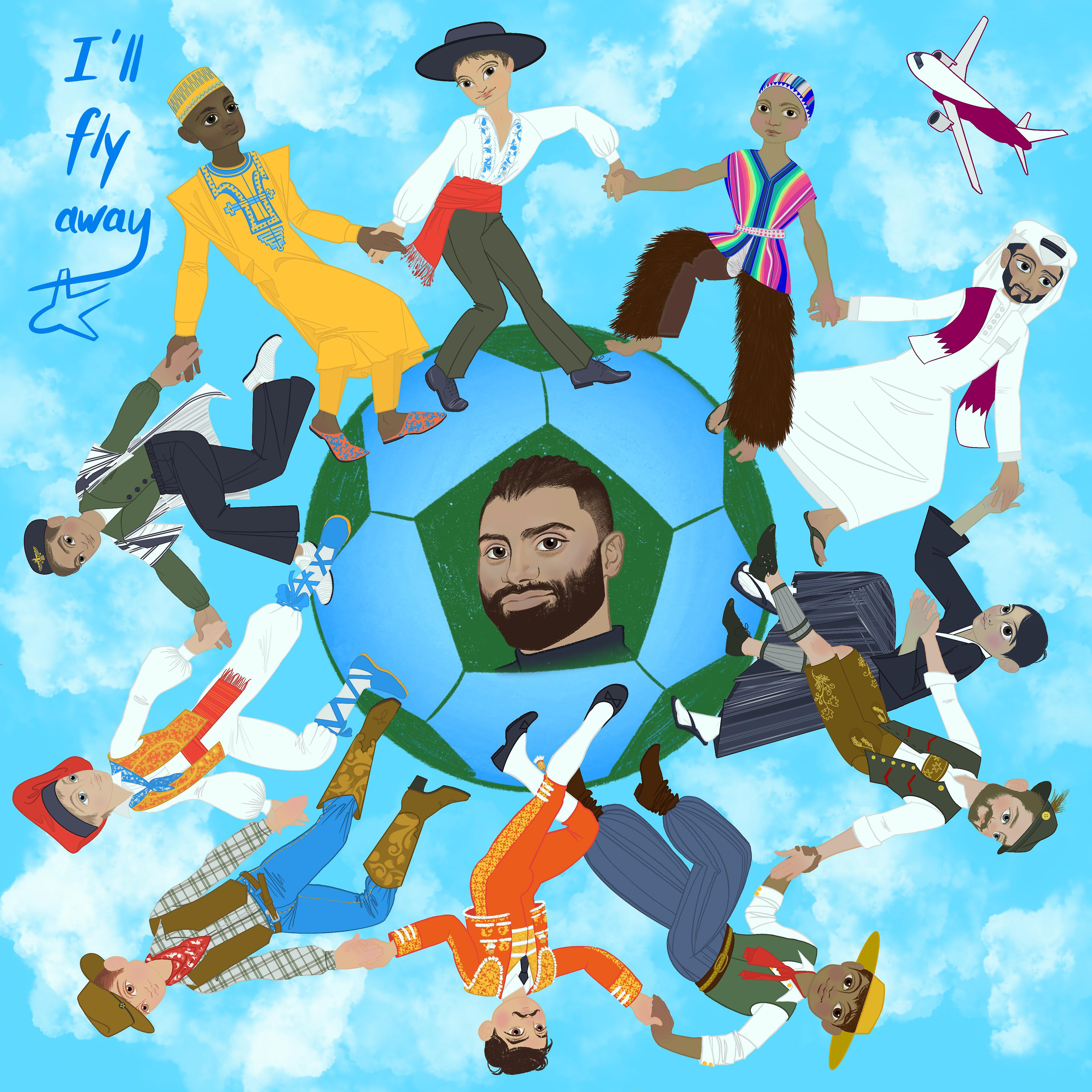 Постер альбома I’ll Fly Away (FIFA 2022 World Cup)