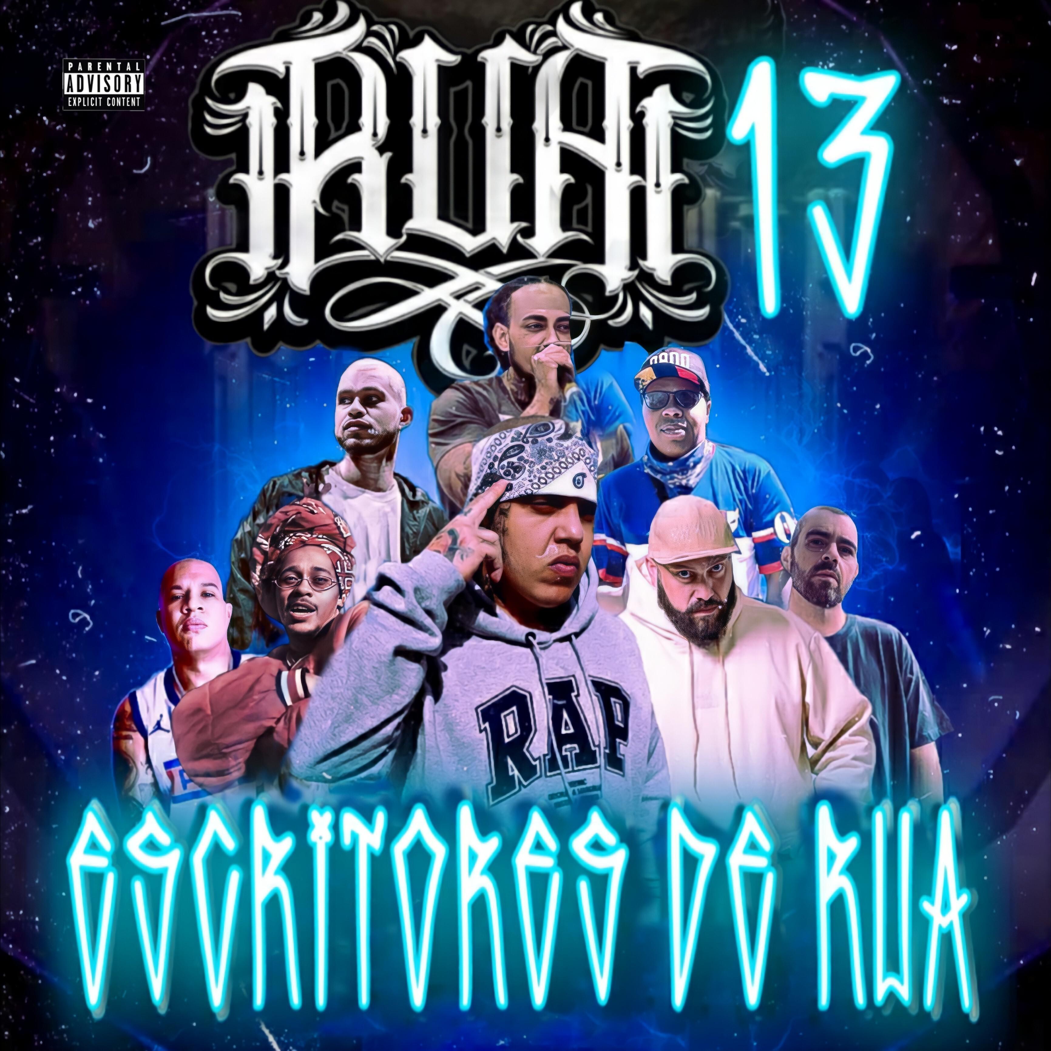 Постер альбома R.U.A 13 - Escritores de Rua