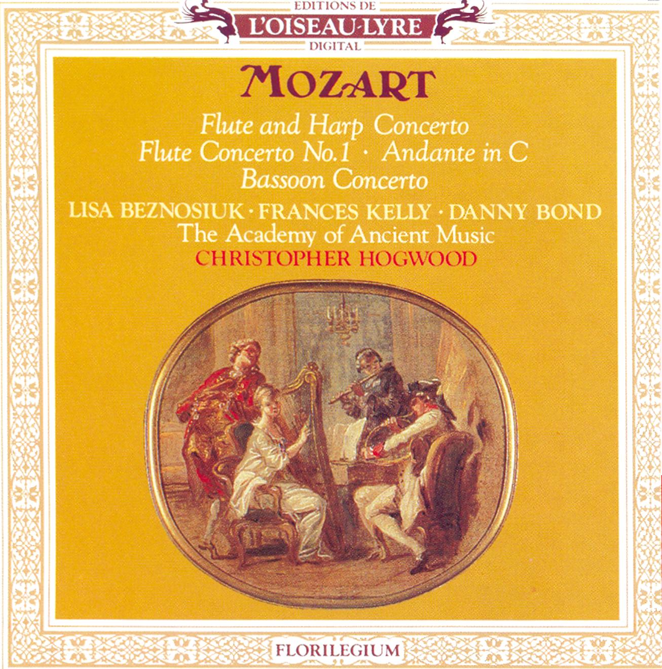 Постер альбома Mozart: Flute and Harp Concerto/Flute Concerto No.1/Bassoon Concerto etc.