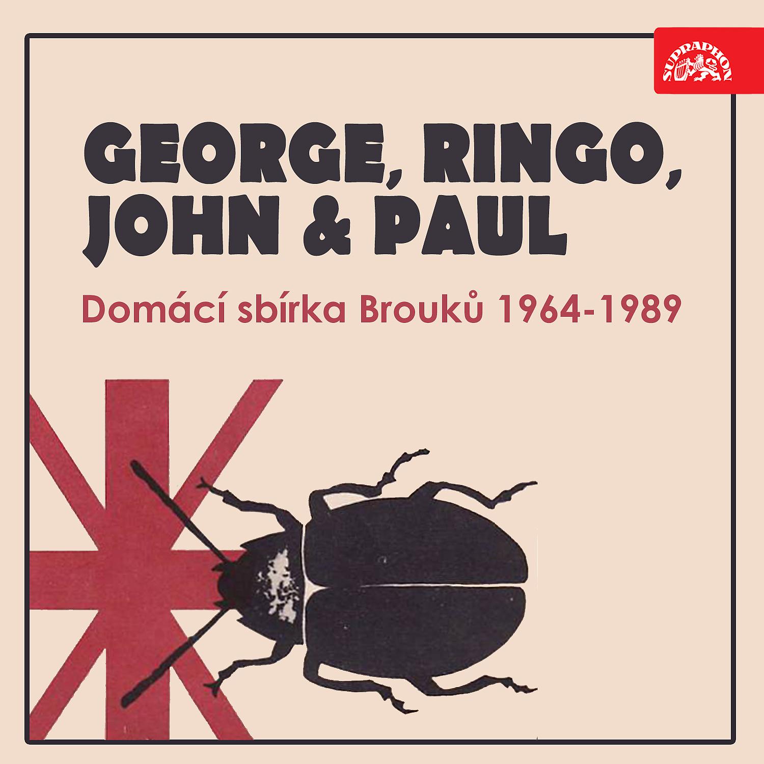 Постер альбома George, Ringo, John & Paul. Domácí sbírka Brouků 1964-1989