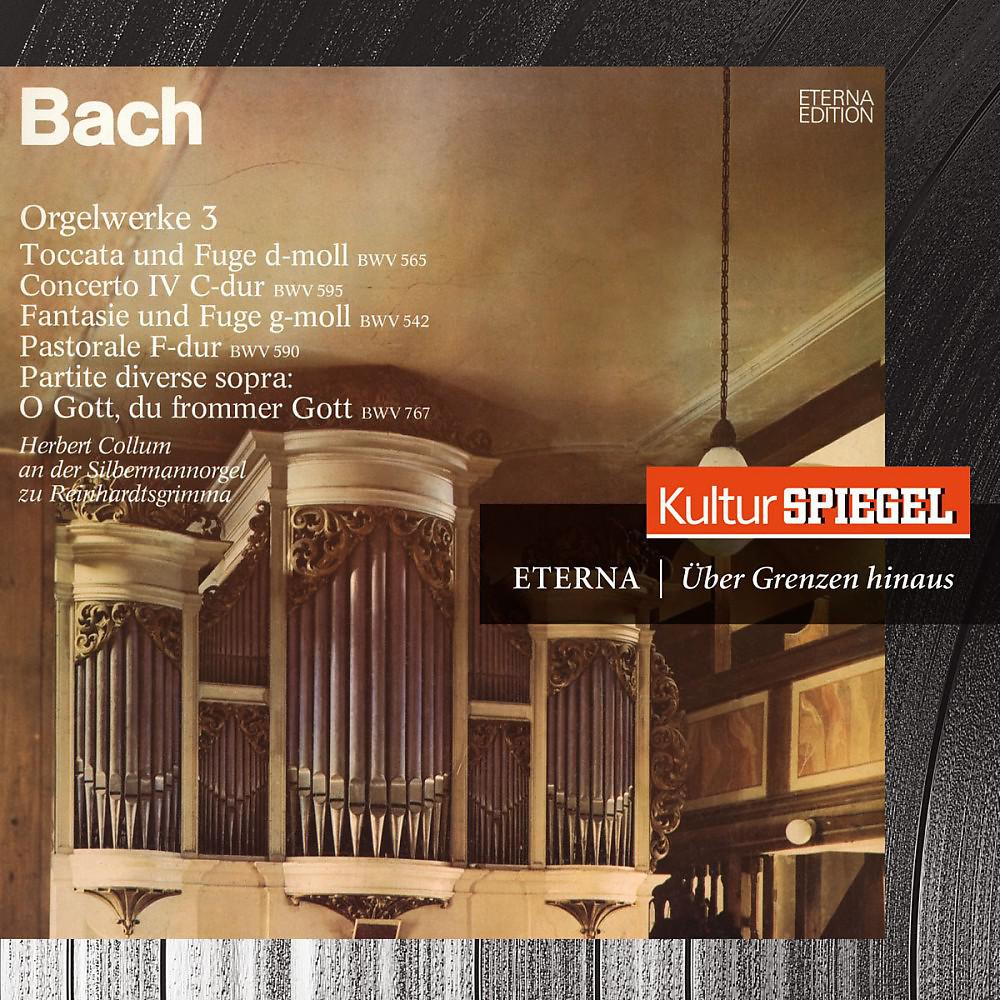 Постер альбома Bach: Organ Works (KulturSpiegel - Eterna - Über Grenzen Hinaus)