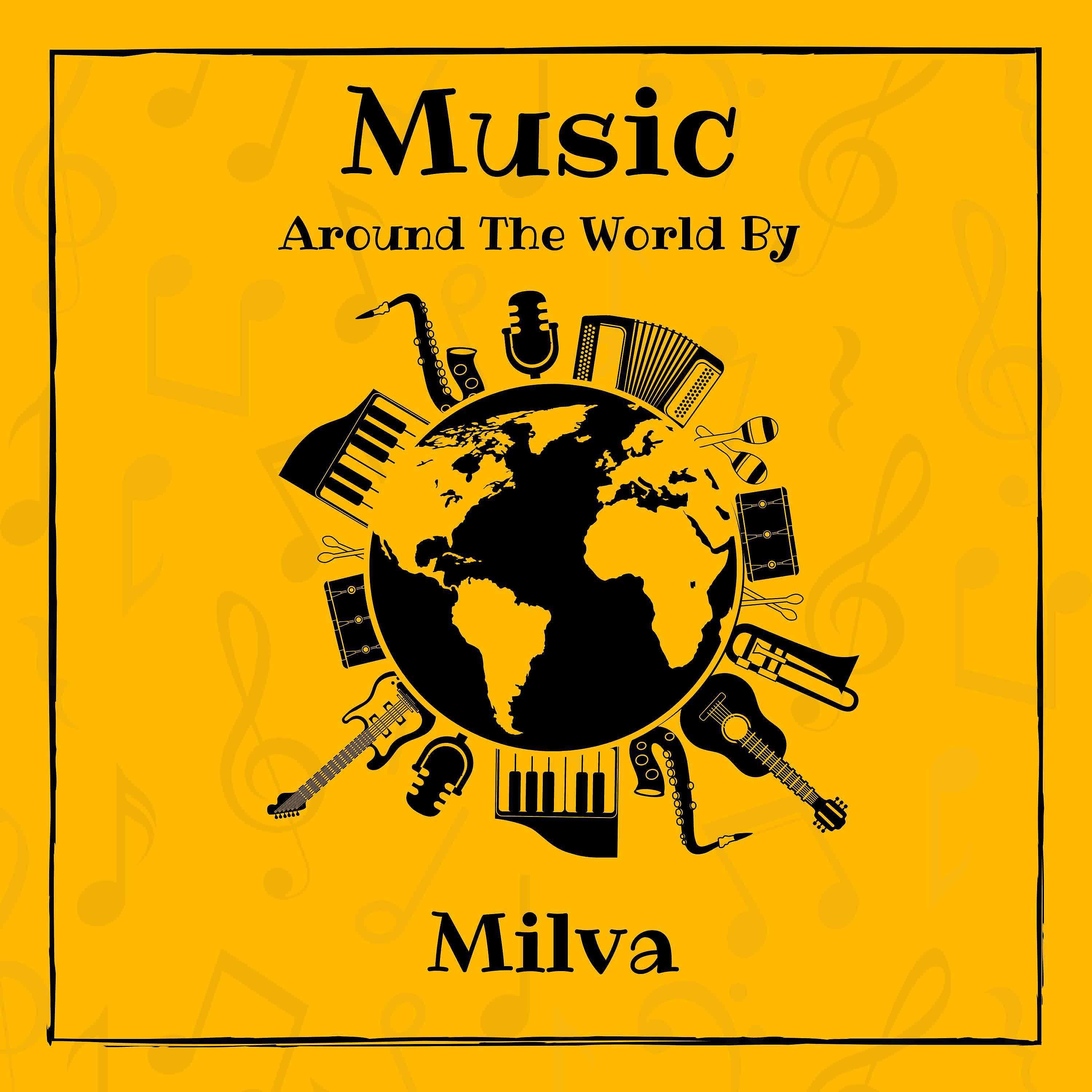 Постер альбома Music around the World by Milva