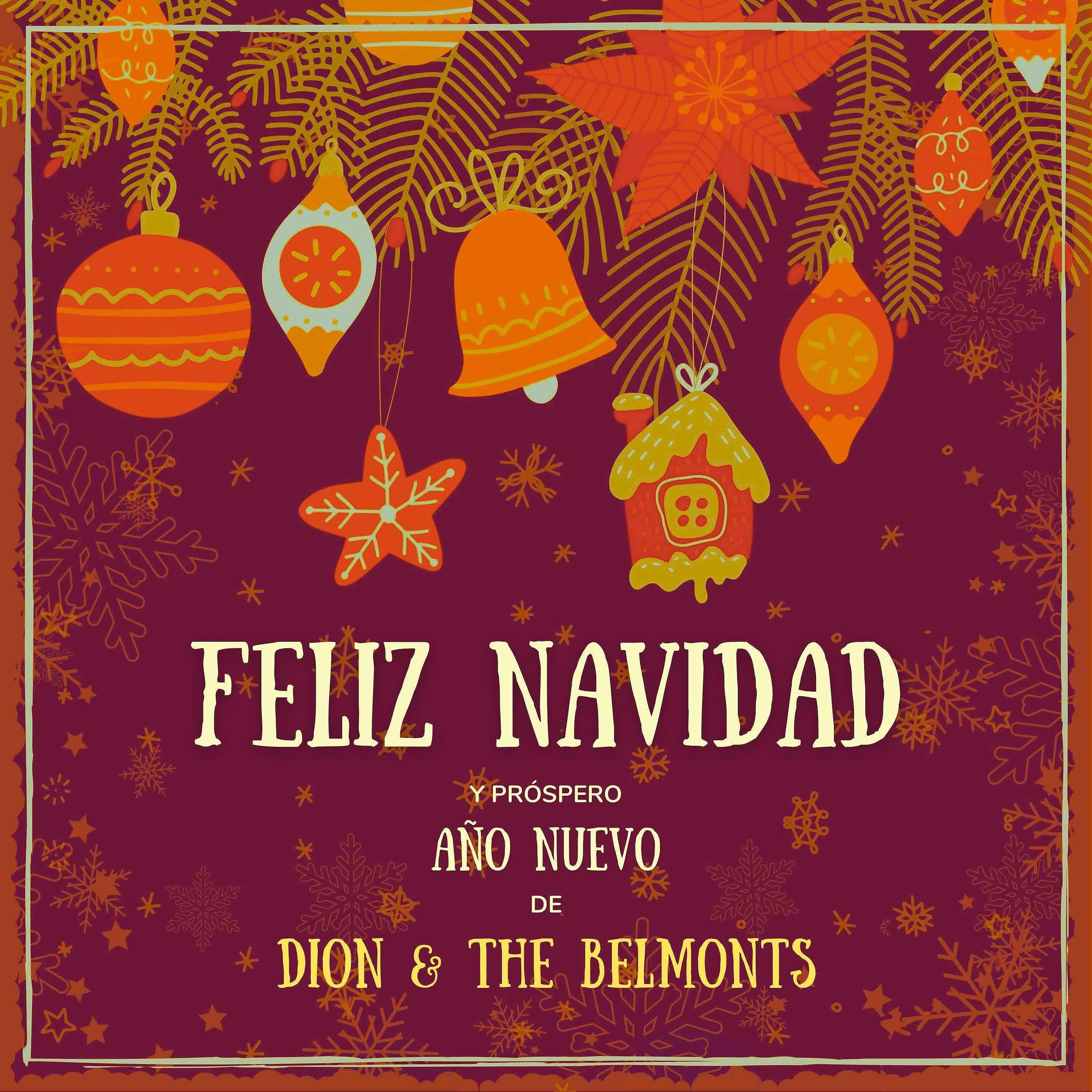 Постер альбома Feliz Navidad y próspero Año Nuevo de Dion & The Belmonts